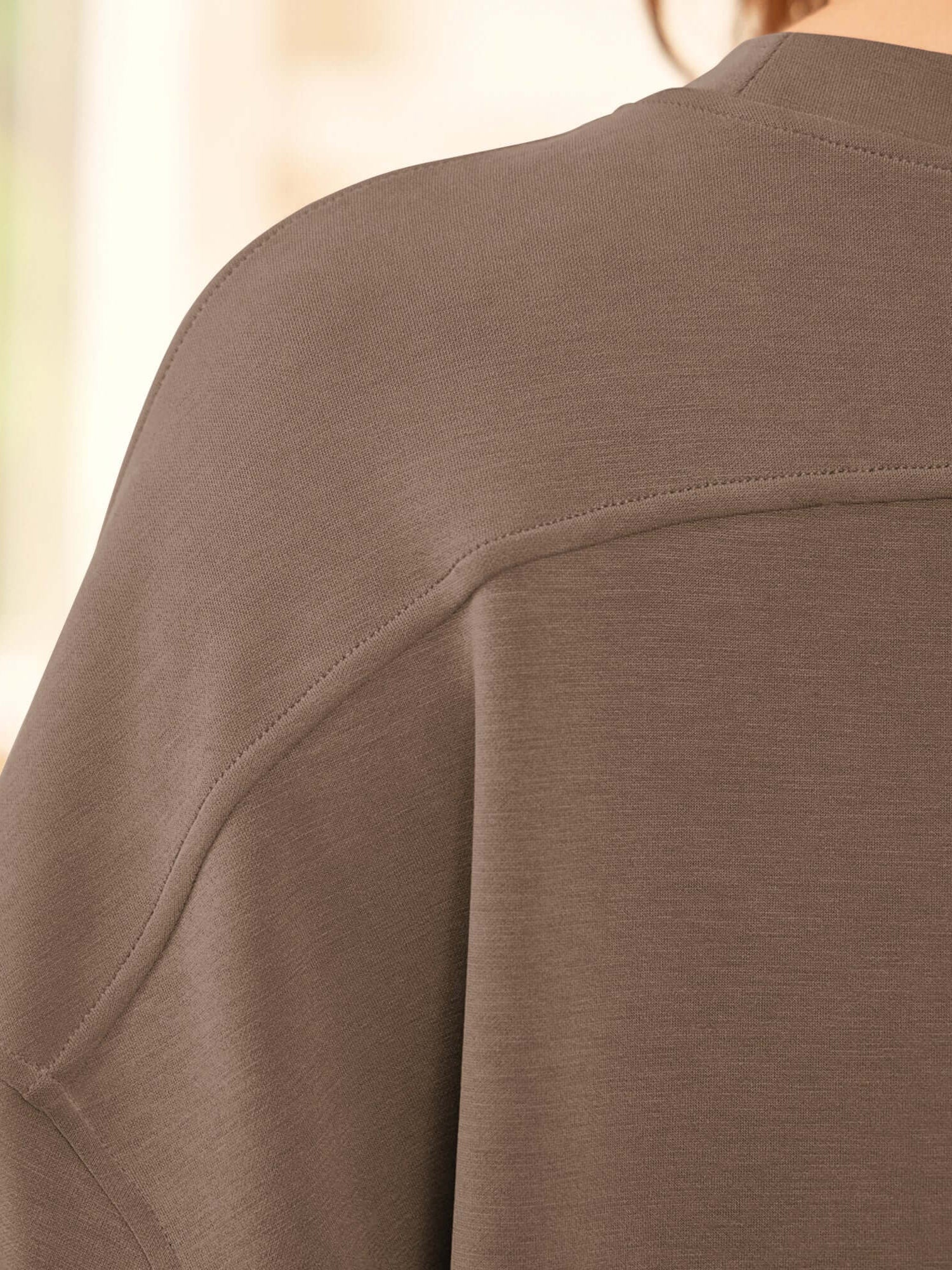 Modal Soft Oversized Crew Neck Short Sleeve T-Shirts - ododos