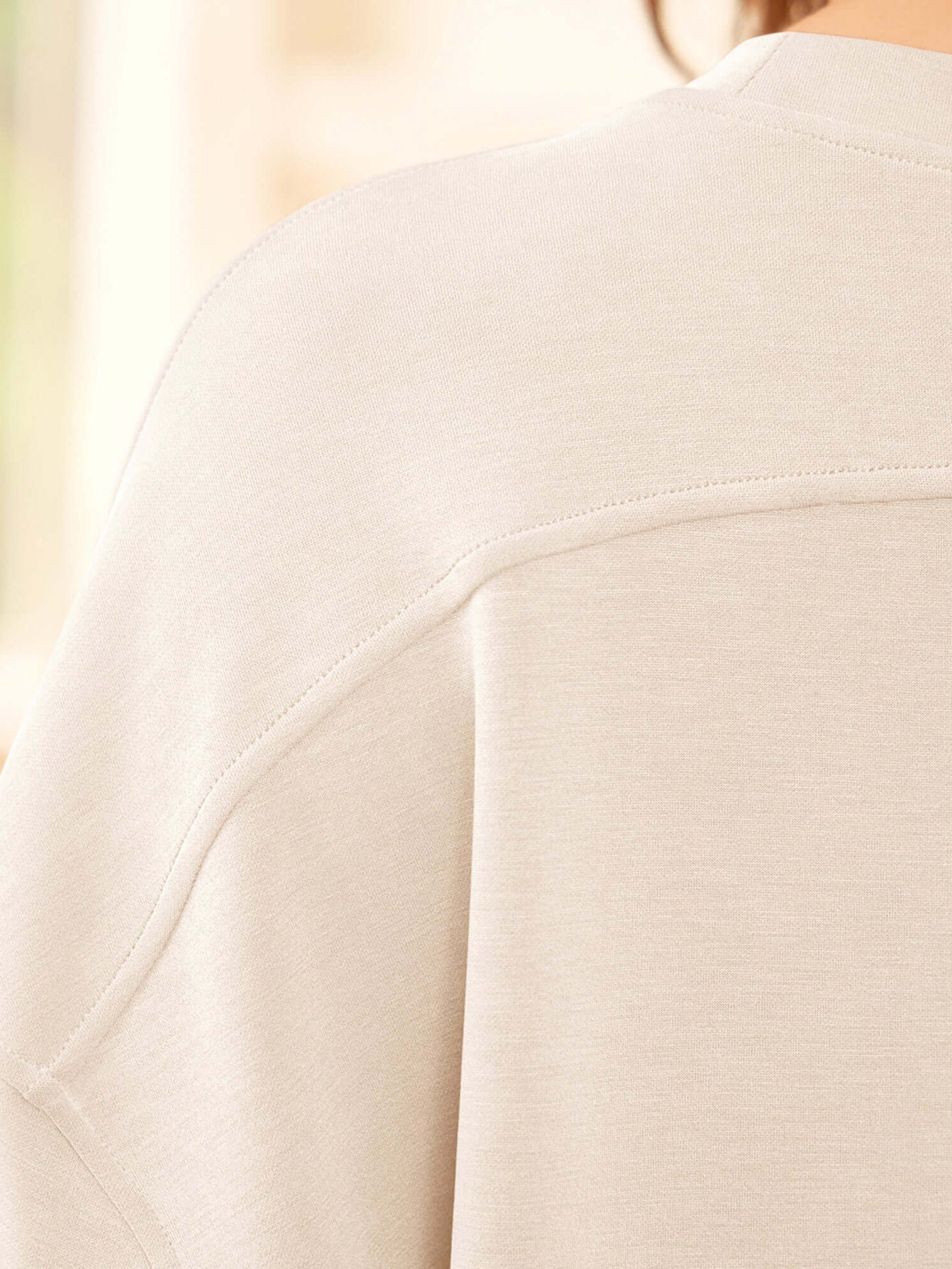 Modal Soft Oversized Crew Neck Short Sleeve T-Shirts - ododos