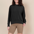 Modal Soft Long Sleeve Oversized Sweatshirts - ododos