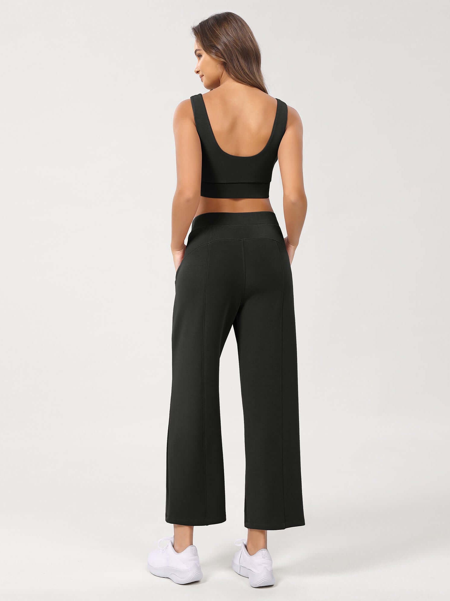 Modal Soft Relaxed Cropped Pants - ododos