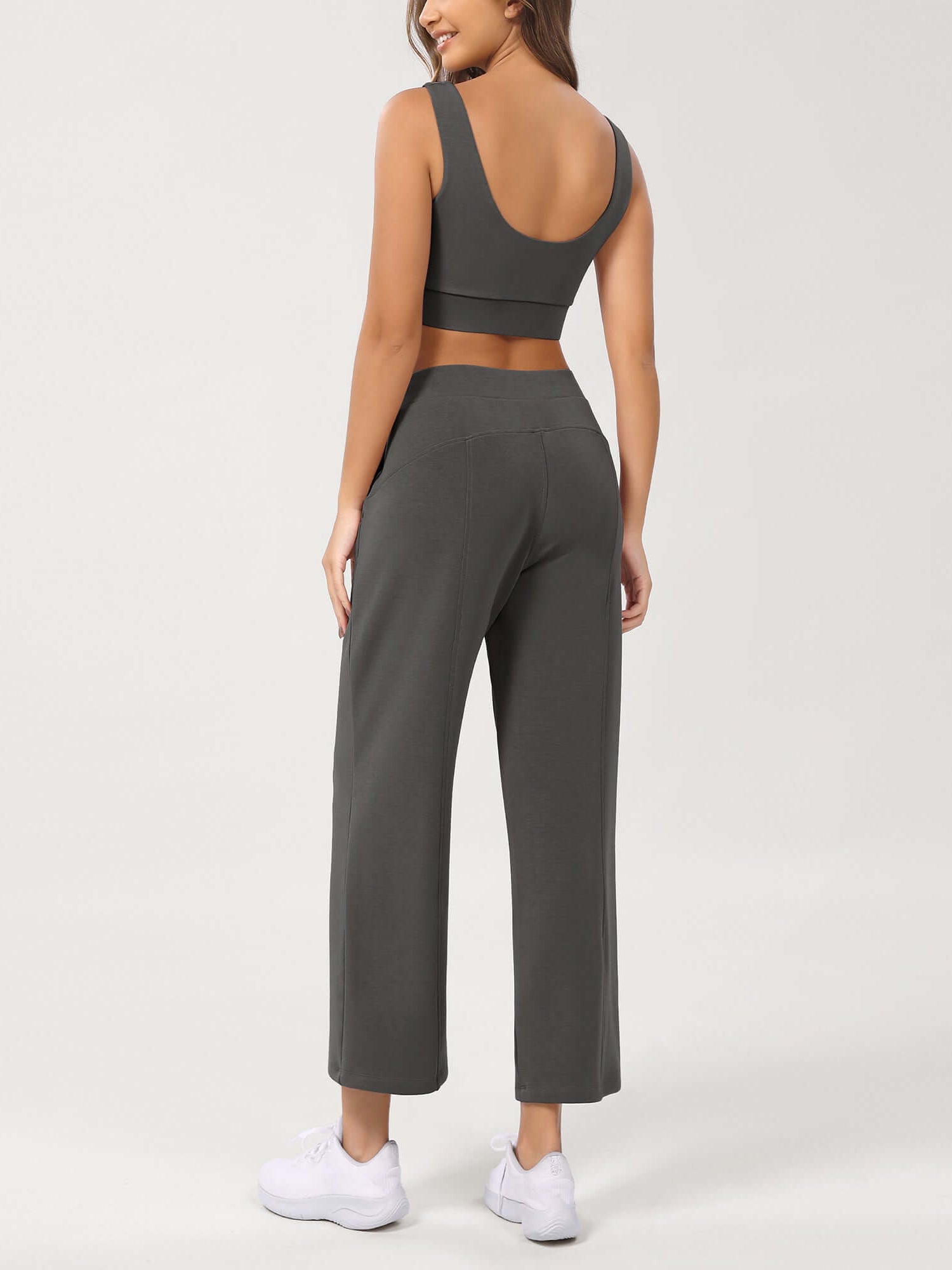 Modal Soft Relaxed Cropped Pants - ododos