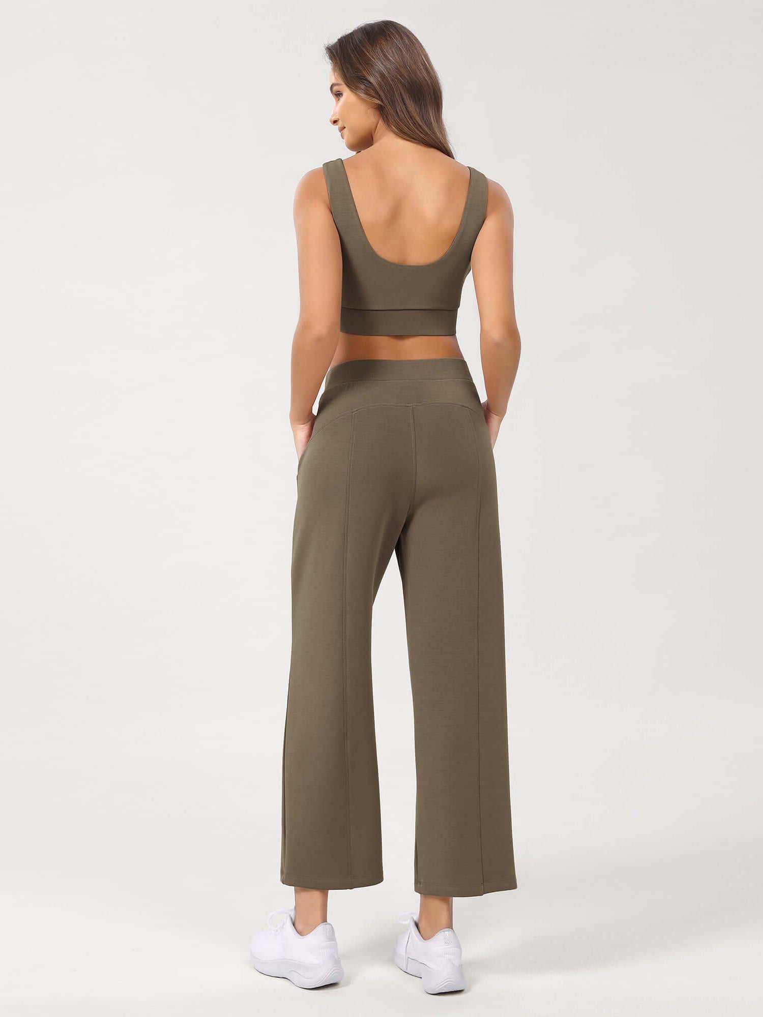 Modal Soft Relaxed Cropped Pants - ododos