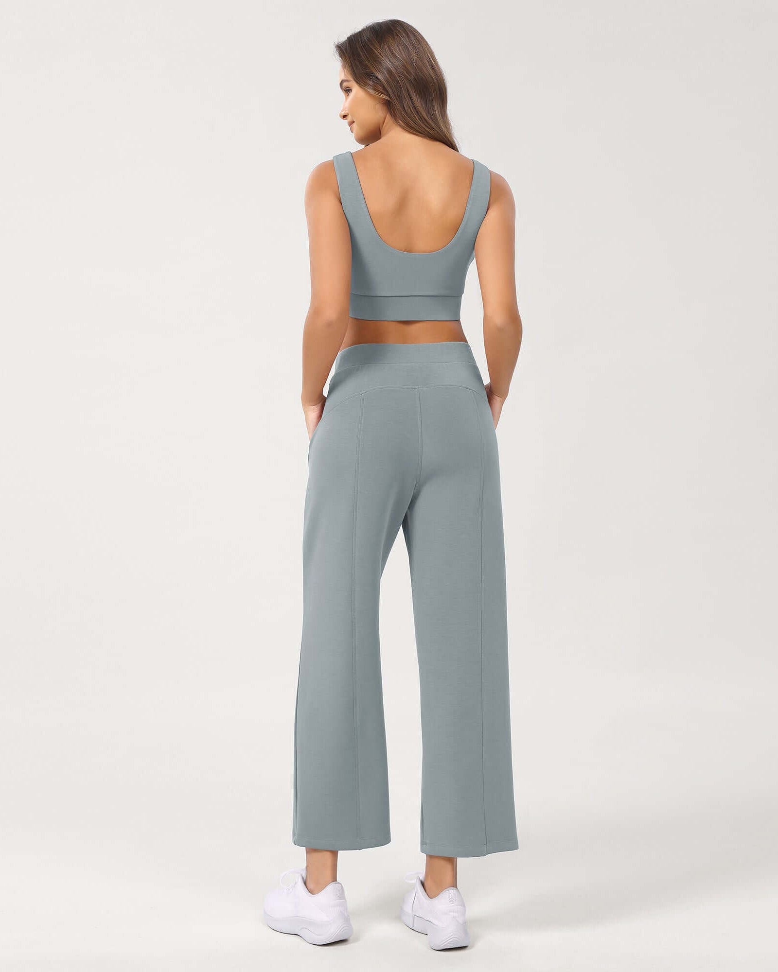 Modal Soft Relaxed Cropped Pants - ododos