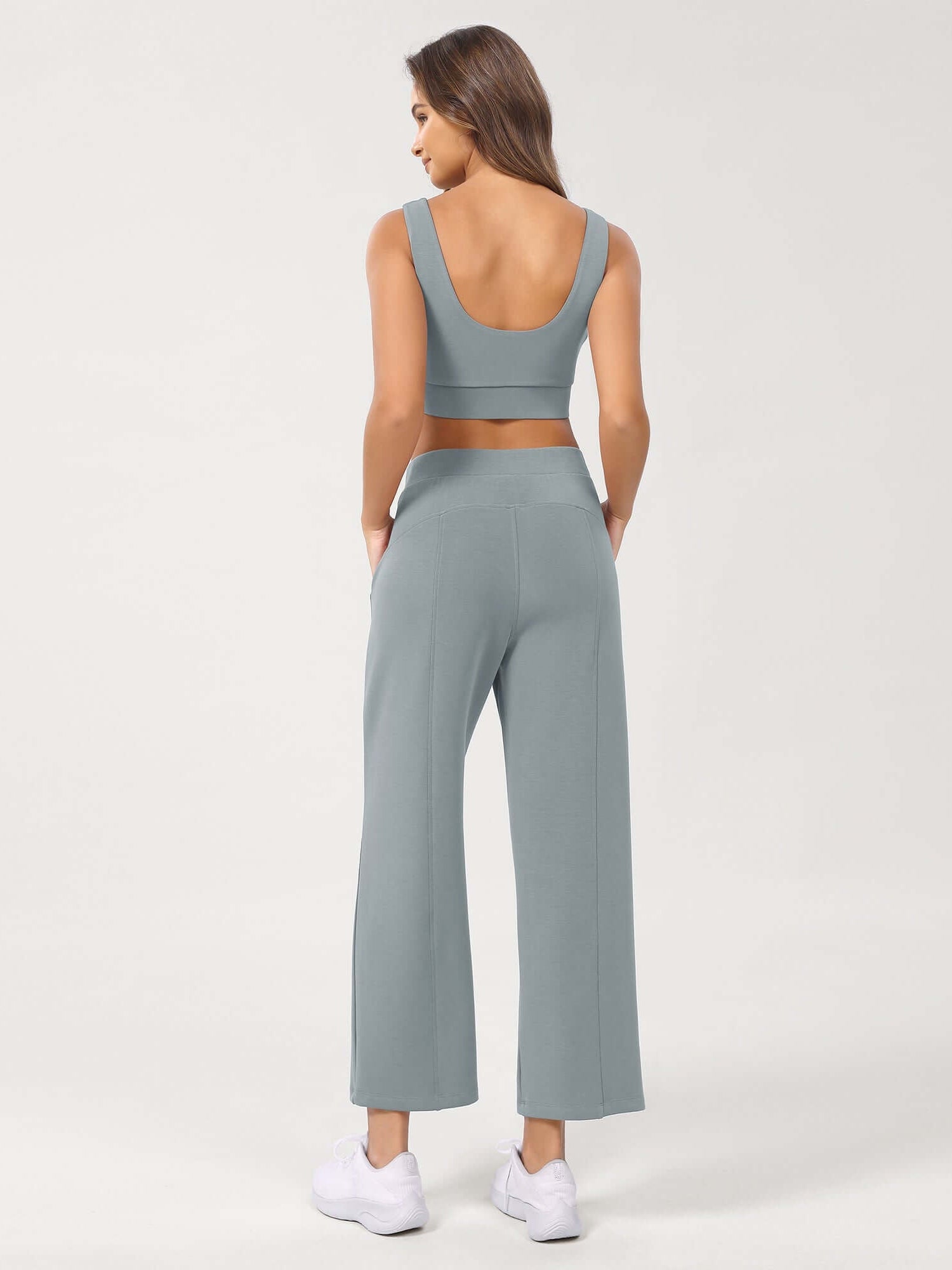 Modal Soft Relaxed Cropped Pants - ododos
