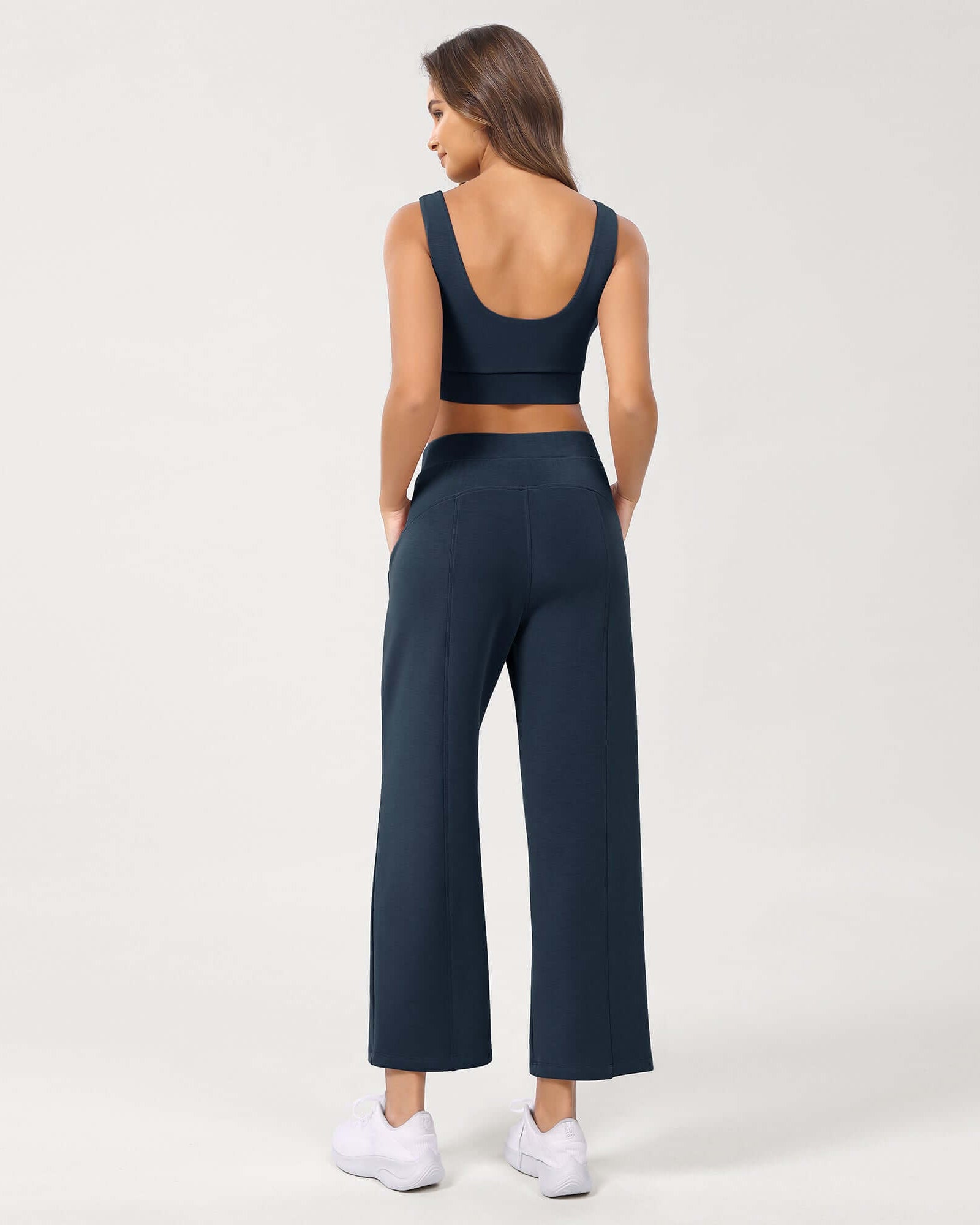Modal Soft Relaxed Cropped Pants - ododos