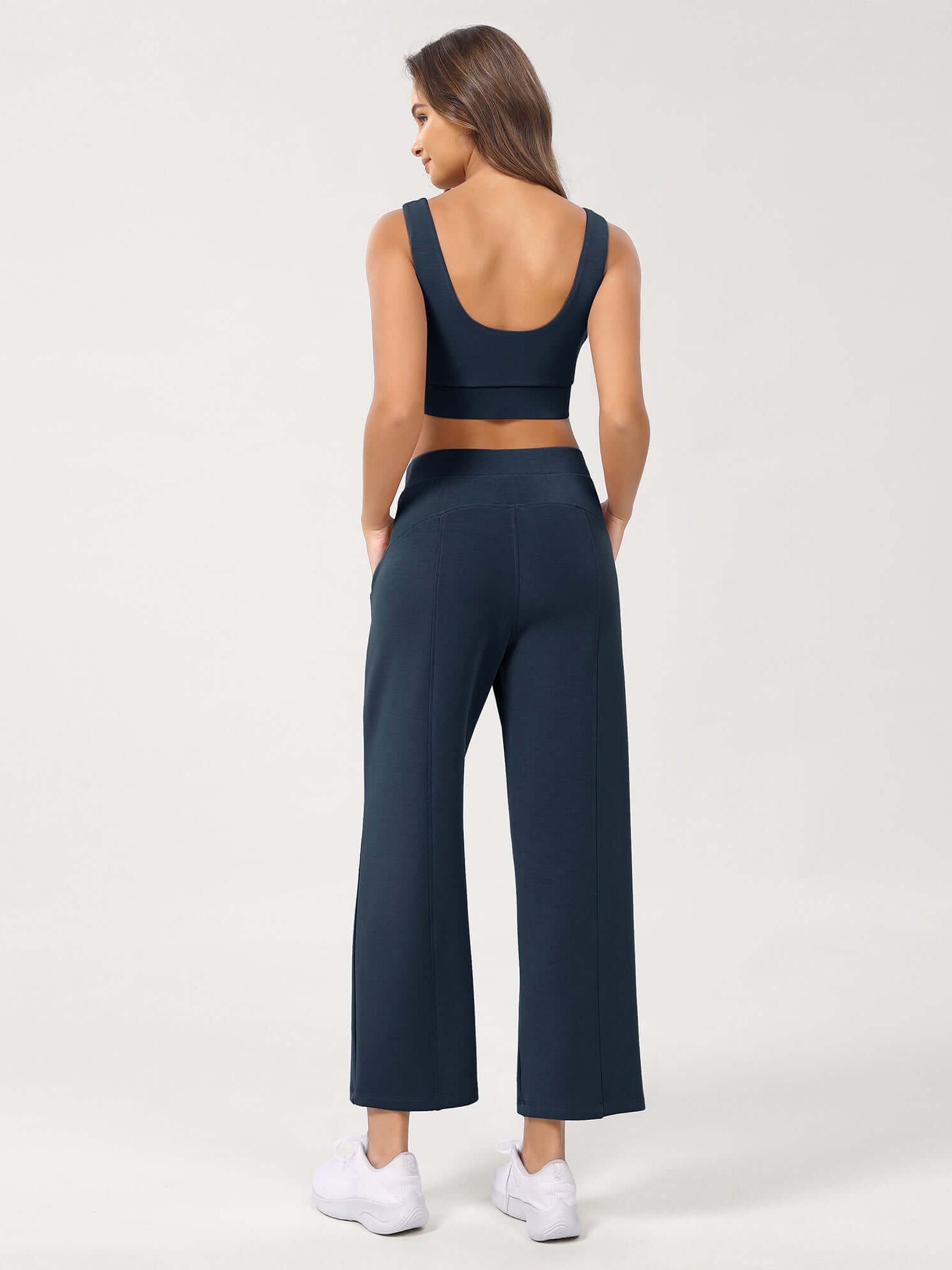 Modal Soft Relaxed Cropped Pants - ododos