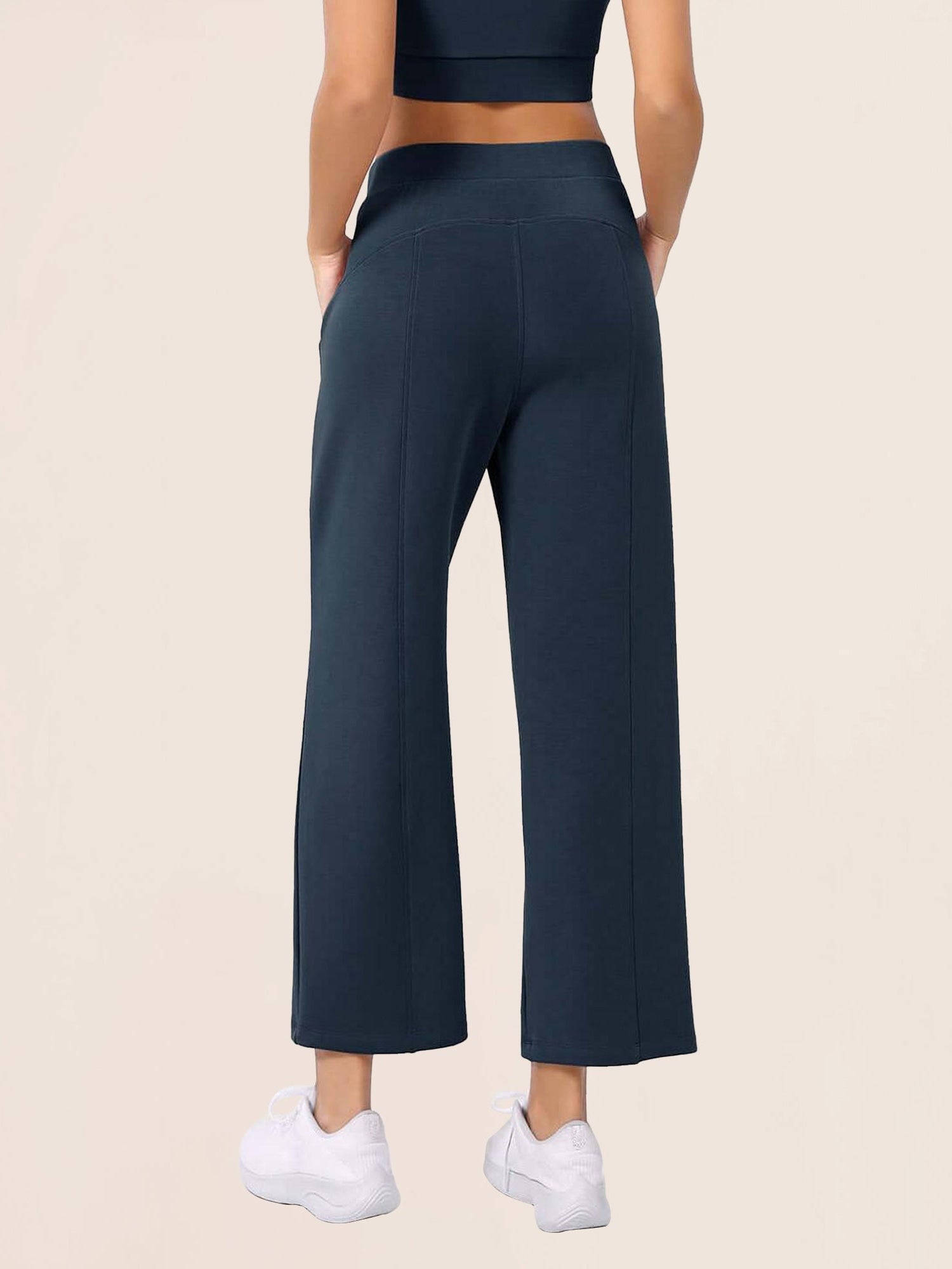 Modal Soft Relaxed Cropped Pants - ododos