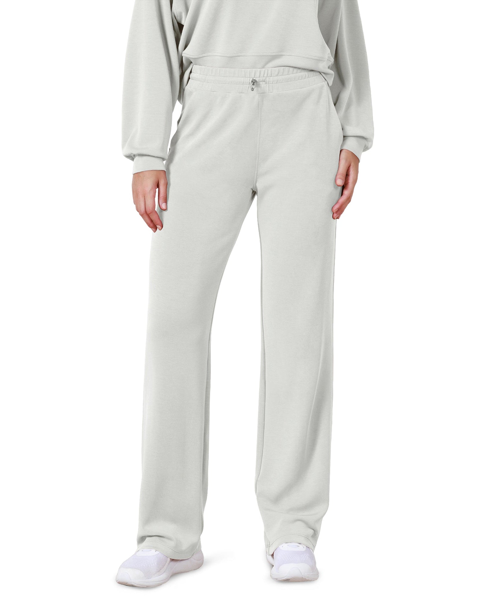 27 Adjustable Shockcord High Waist Casual Lounge Pants with Pockets - ododos