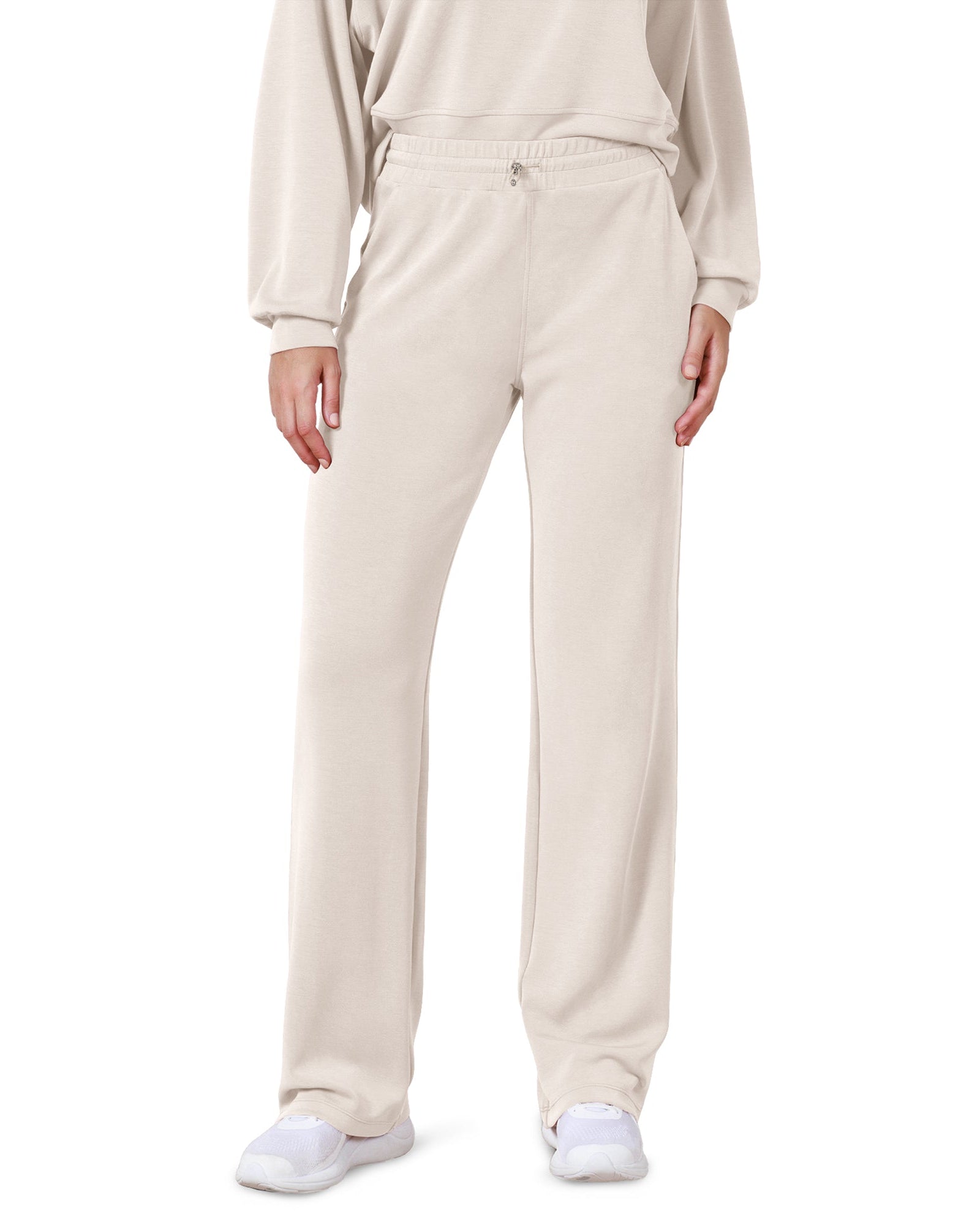 27 Adjustable Shockcord High Waist Casual Lounge Pants with Pockets - ododos