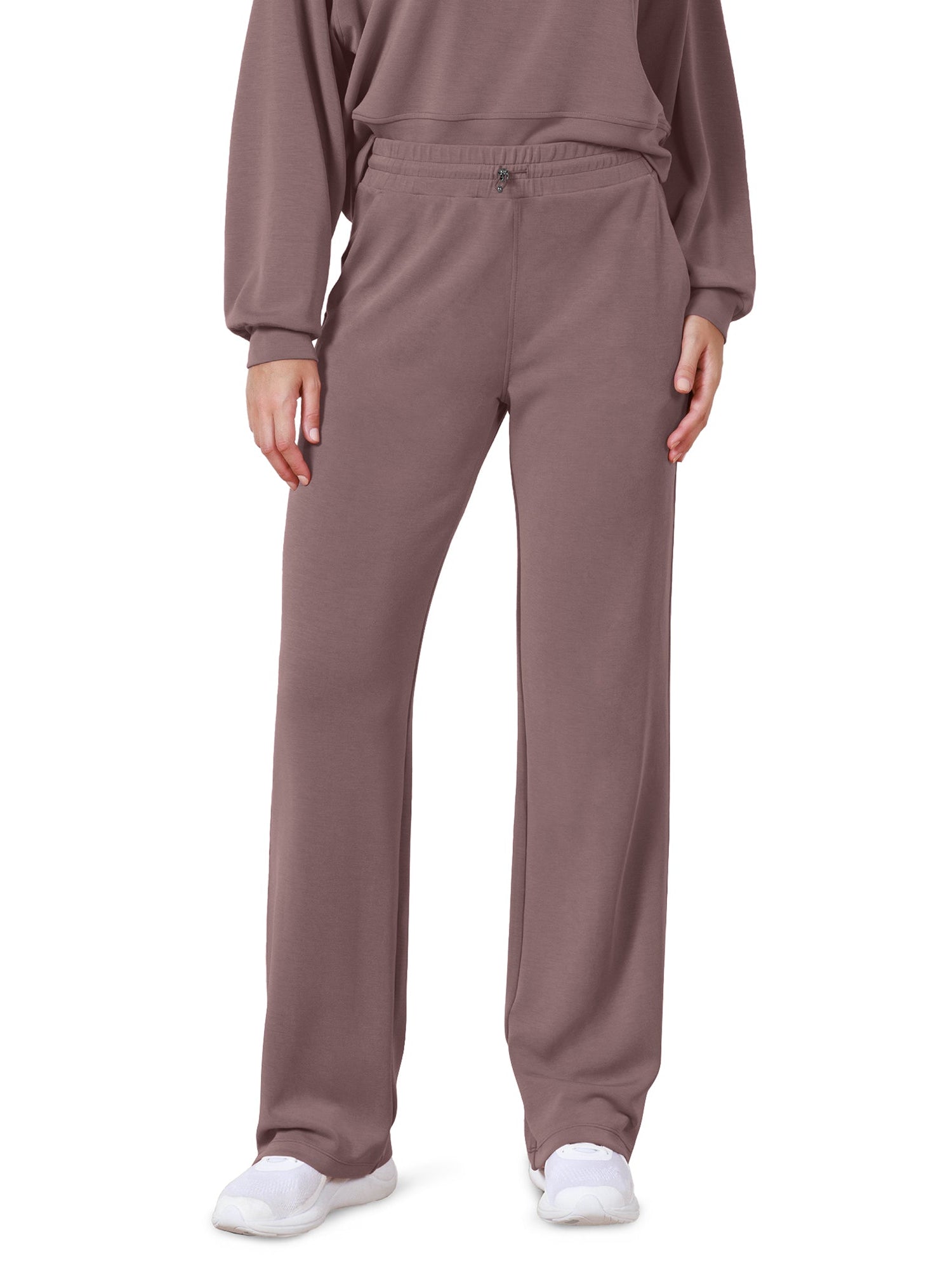 27 Adjustable Shockcord High Waist Casual Lounge Pants with Pockets - ododos