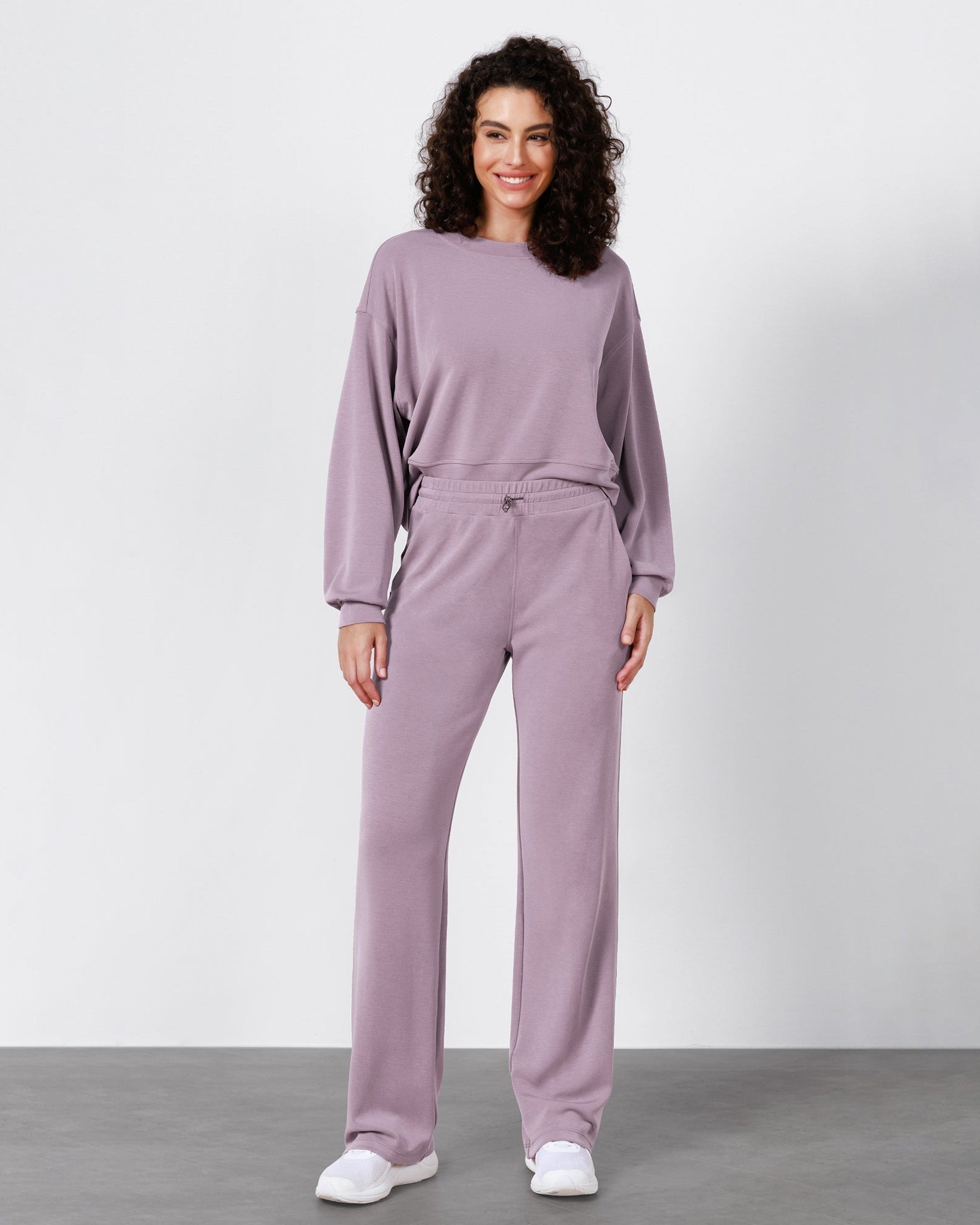 27 Adjustable Shockcord High Waist Casual Lounge Pants with Pockets - ododos