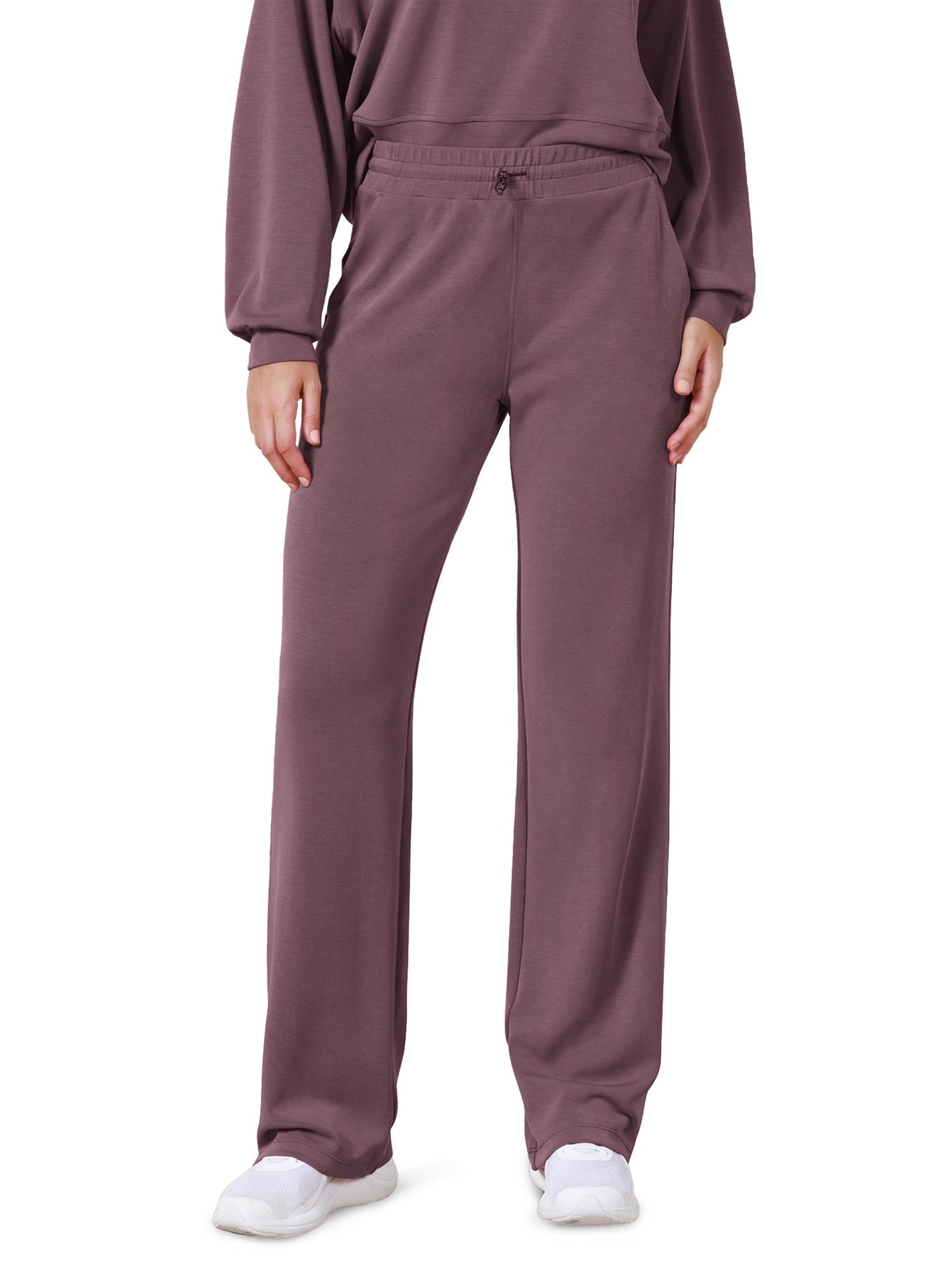 27 Adjustable Shockcord High Waist Casual Lounge Pants with Pockets - ododos