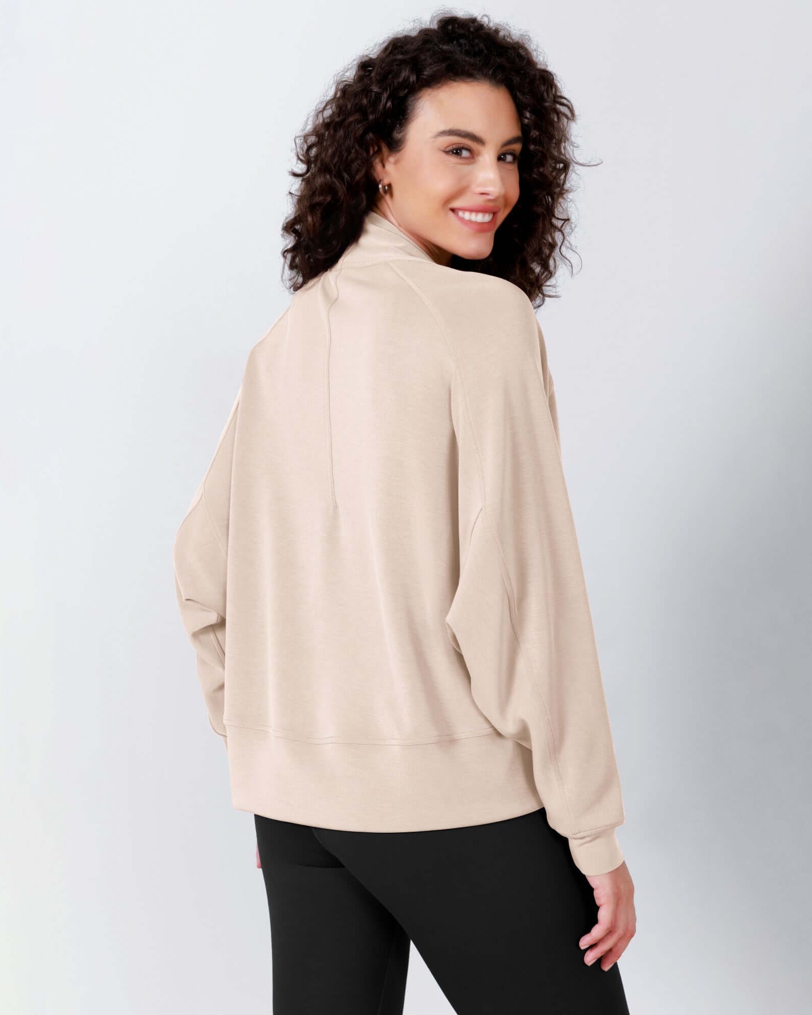 Modal Soft Open Front Long Sleeve Casual Wrap Cardigans - ododos