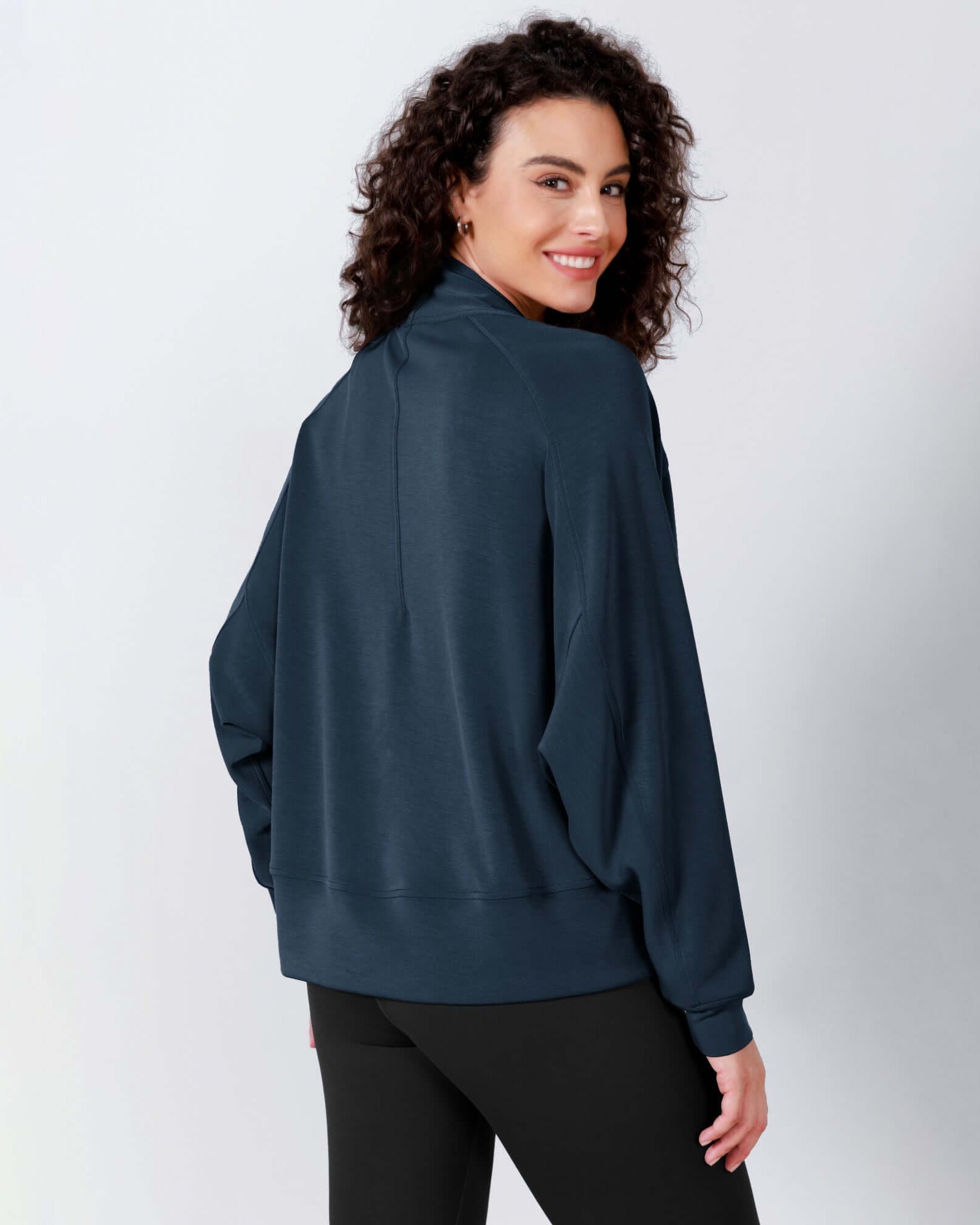 Modal Soft Open Front Long Sleeve Casual Wrap Cardigans - ododos