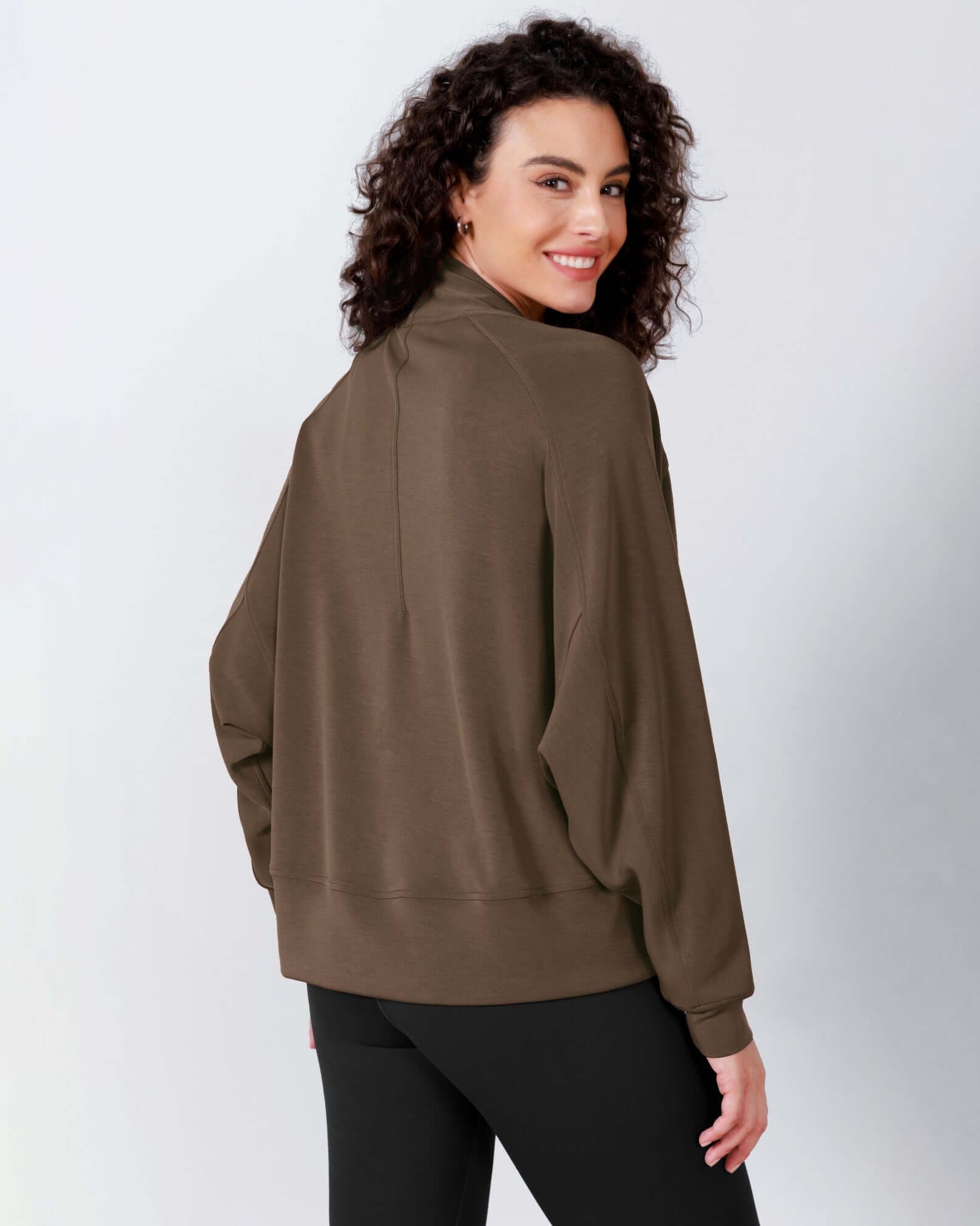 Modal Soft Open Front Long Sleeve Casual Wrap Cardigans - ododos