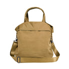 19L Travel Tote with 2 Straps Caramel 14.5 x 13 x 9 - ododos