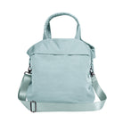 19L Travel Tote with 2 Straps Chambray 14.5 x 13 x 9 - ododos