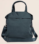 19L Travel Tote with 2 Straps Deep Navy 14.5 x 13 x 9 - ododos