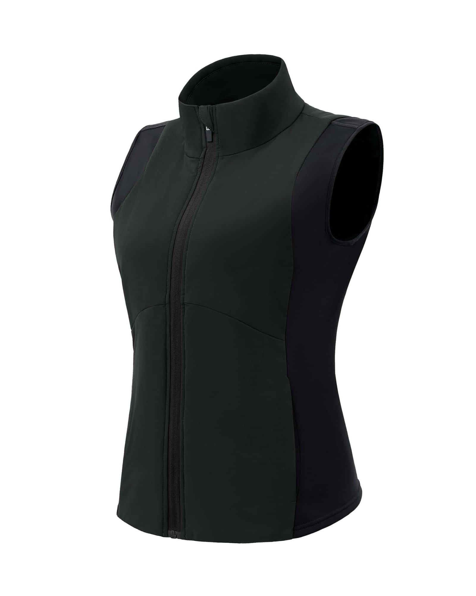 Casual Stand Collar Padded Vest - ododos