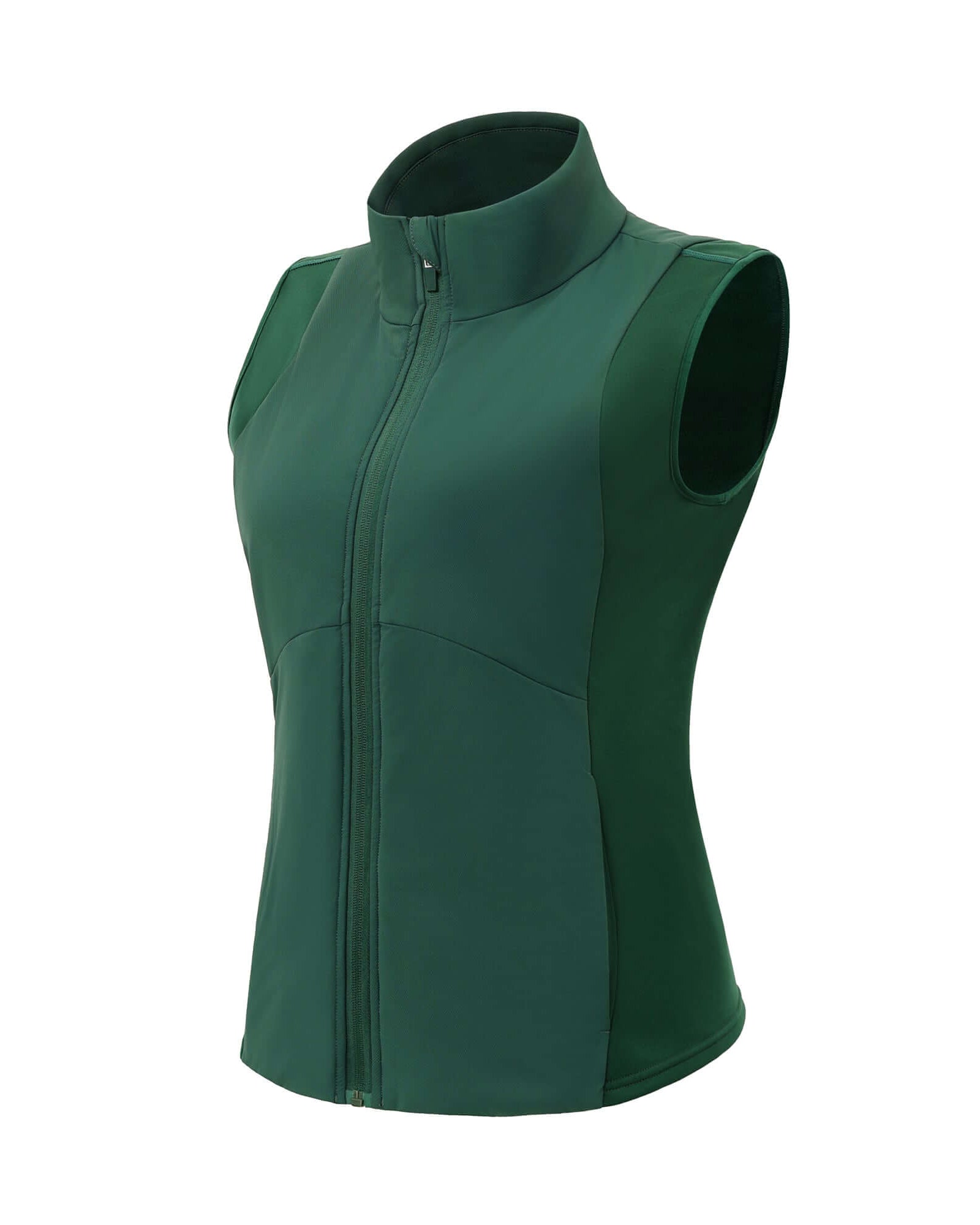 Casual Stand Collar Padded Vest - ododos