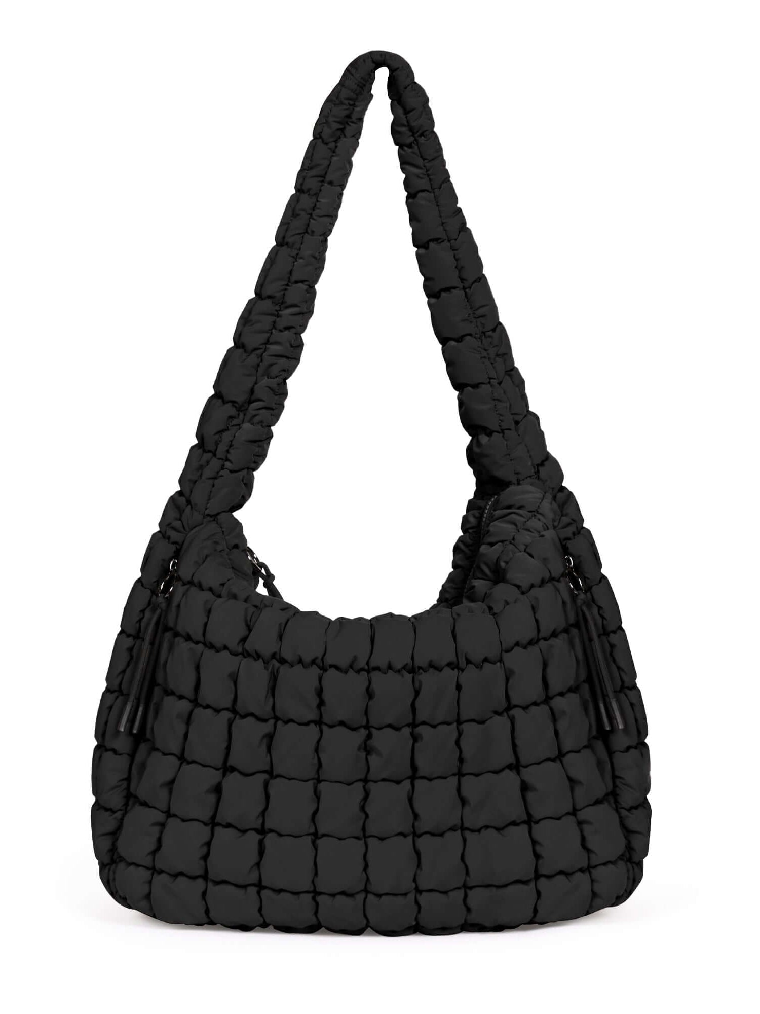 22L Quilted Carryall Crossbody Padding Bag - ododos