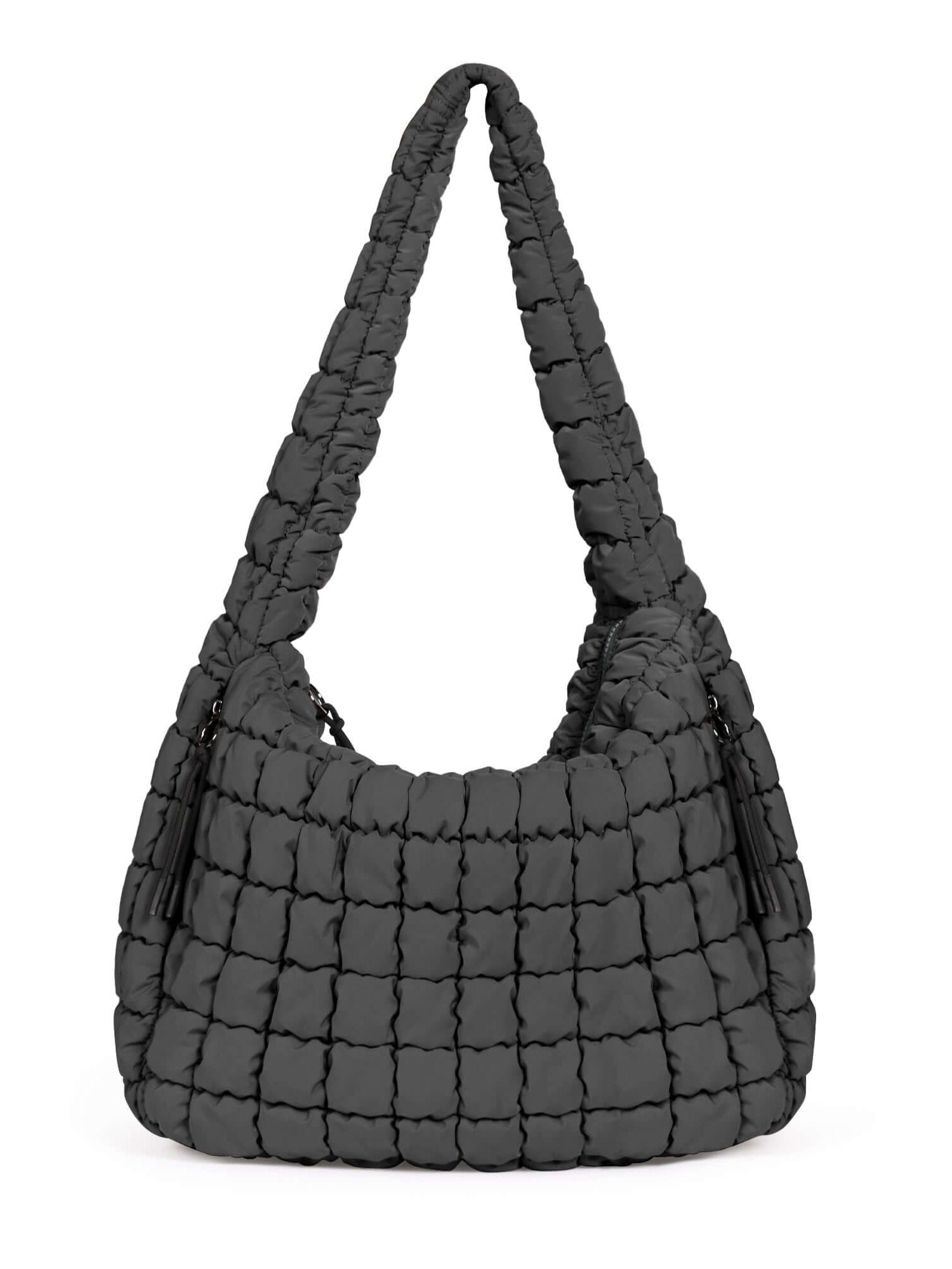 22L Quilted Carryall Crossbody Padding Bag - ododos