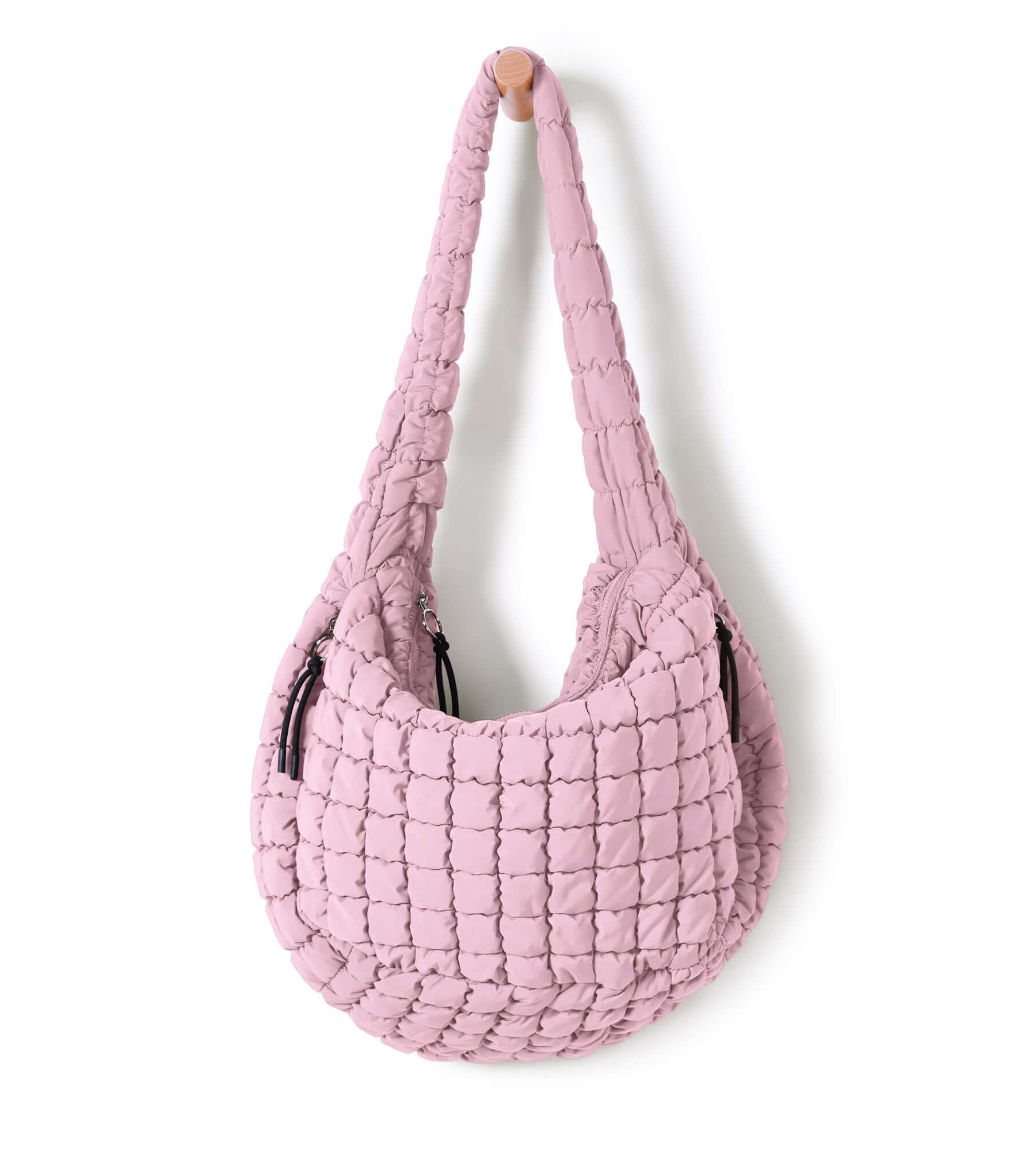 22L Quilted Carryall Crossbody Padding Bag Fragrant Lilac - ododos