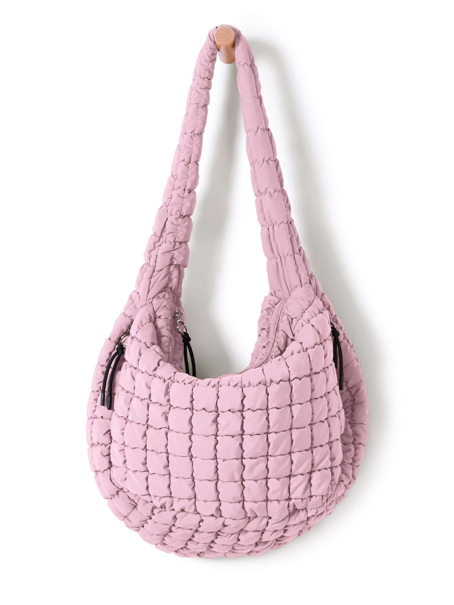 22L Quilted Carryall Crossbody Padding Bag Fragrant Lilac - ododos