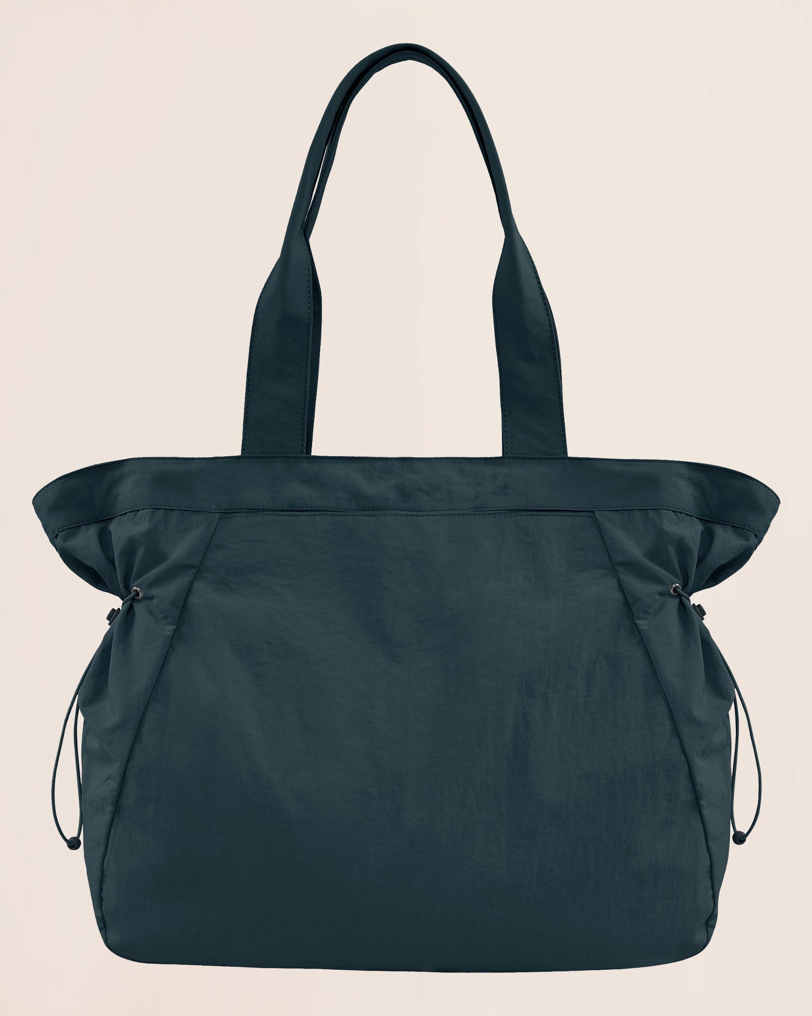 18L Side-Cinch Shopper Tote Bags Deep Navy 14 x 16 x 4.5 - ododos