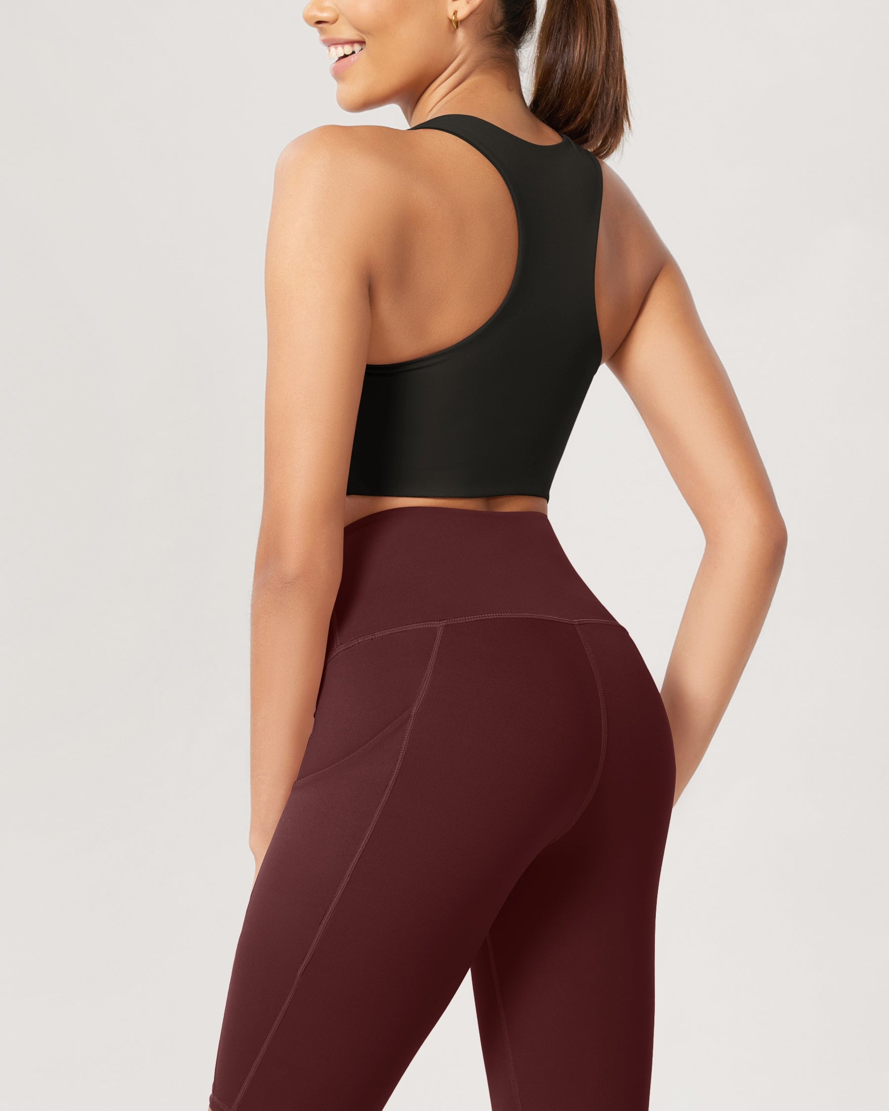 10 Tummy Control 2.0 High Waist Athletic Workout Shorts with Pockets - ododos