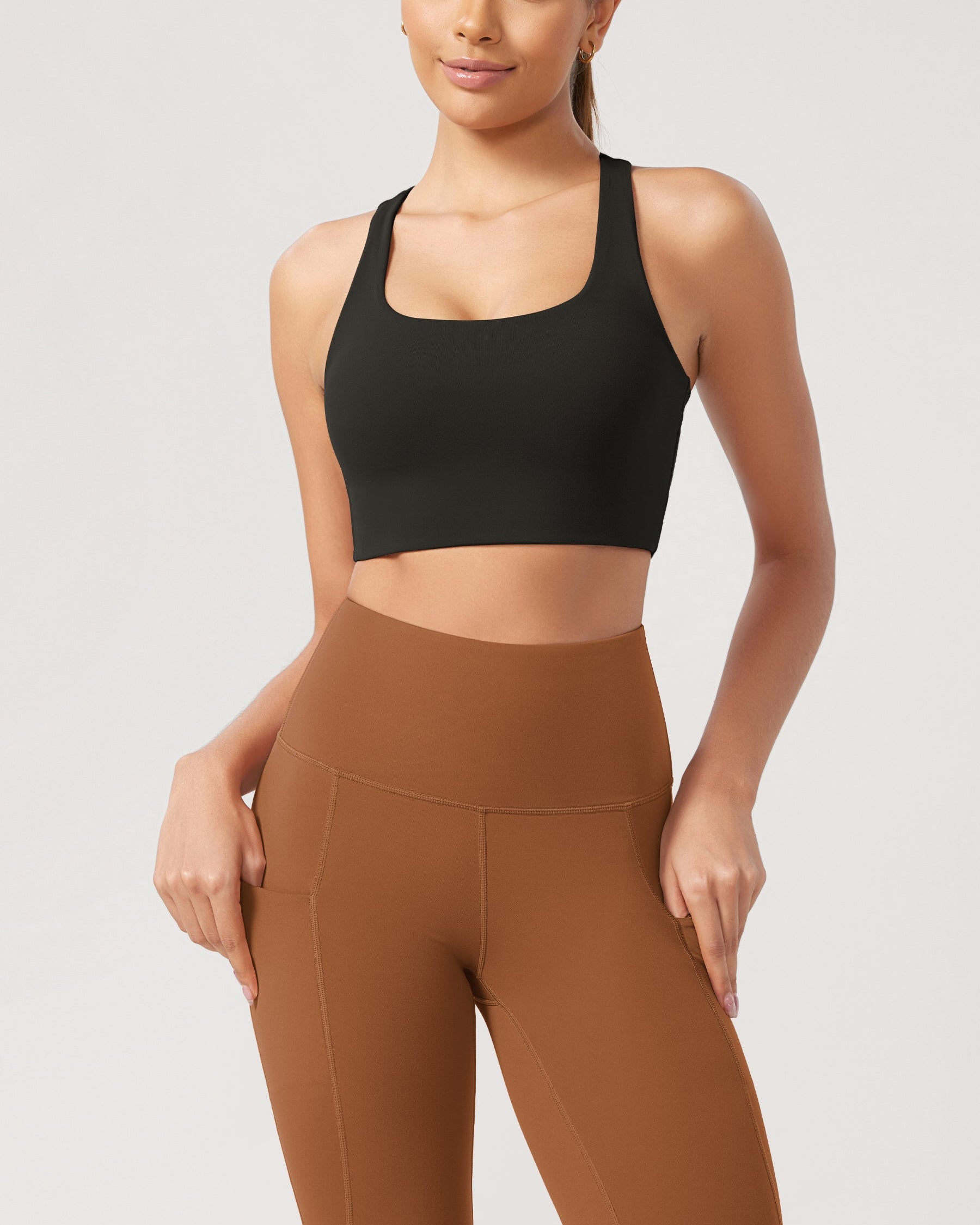 10 Tummy Control 2.0 High Waist Athletic Workout Shorts with Pockets - ododos