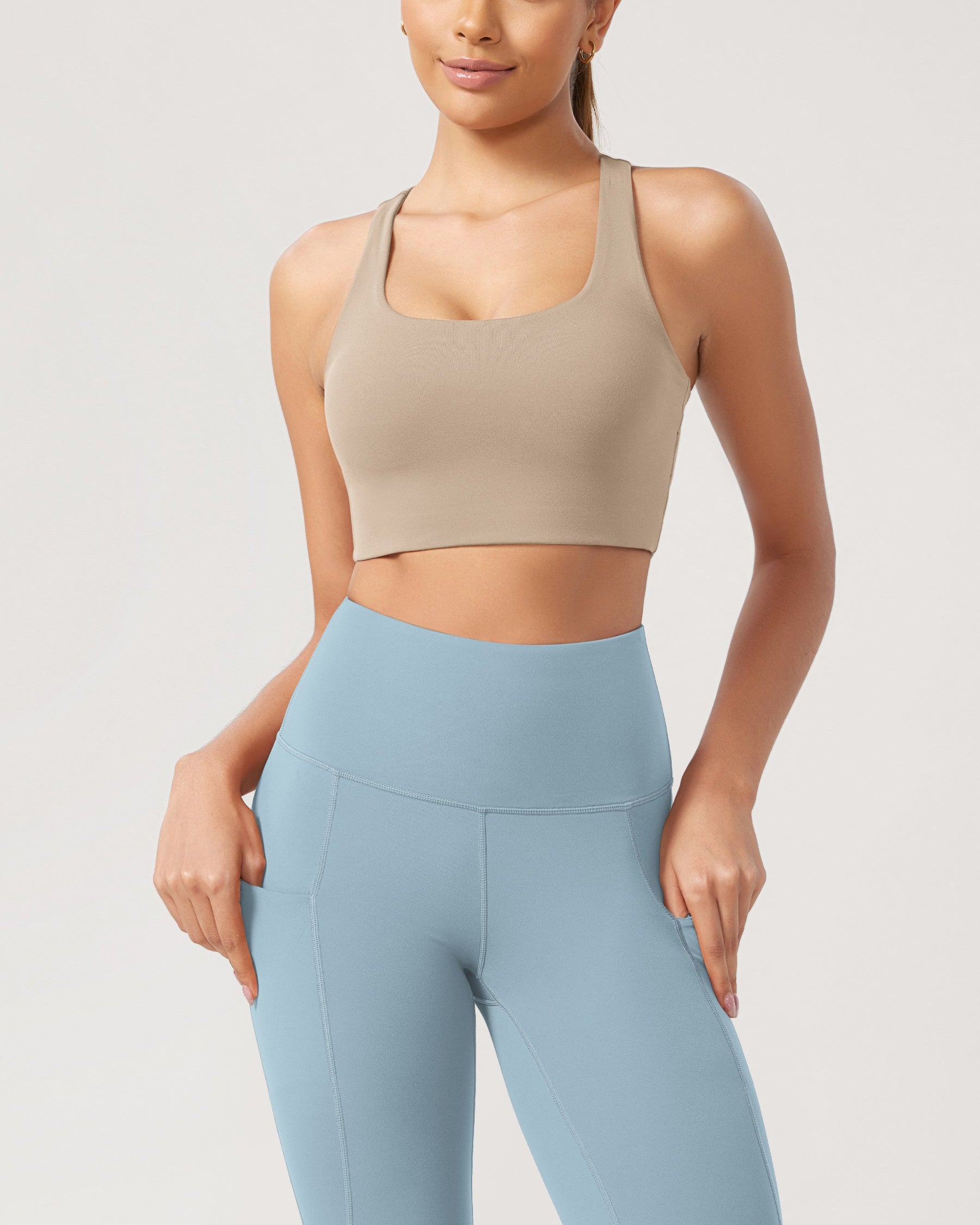 10 Tummy Control 2.0 High Waist Athletic Workout Shorts with Pockets - ododos