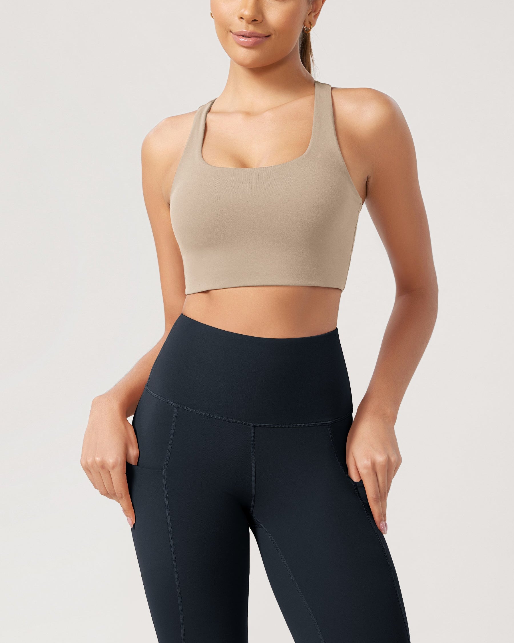 10 Tummy Control 2.0 High Waist Athletic Workout Shorts with Pockets - ododos
