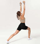 5 High Waist Control Shorts with Pockets - ododos