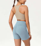 5 High Waist Control Shorts with Pockets - ododos