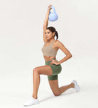 5 High Waist Control Shorts with Pockets - ododos