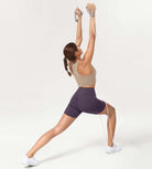 5 High Waist Control Shorts with Pockets - ododos