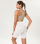 8 Tummy Control 2.0 High Waist Athletic Workout Shorts with Pockets - ododos