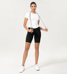 8 Tummy Control 2.0 High Waist Athletic Workout Shorts with Pockets - ododos