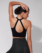 2-Pack Seamless Henley Crop Tops - ododos