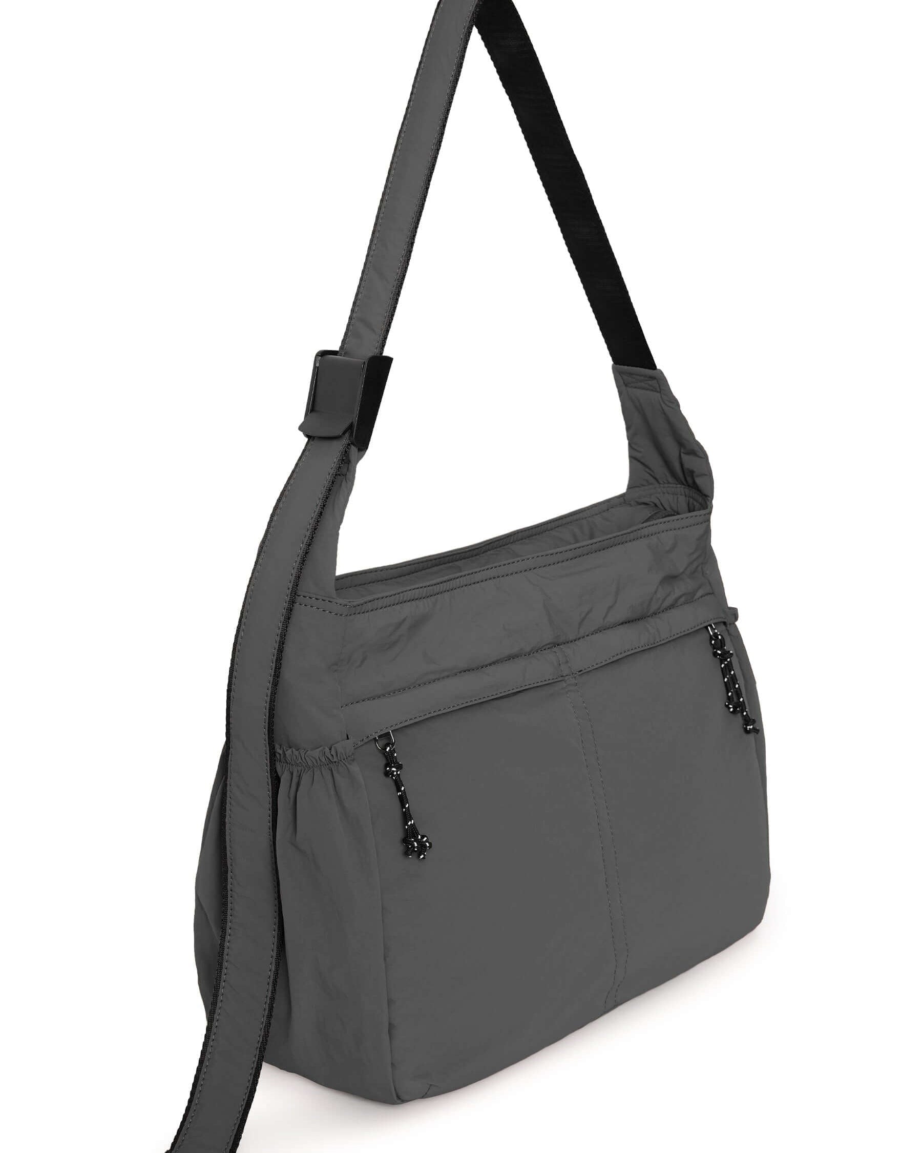 20L Crossbody Large Capacity Lightweight Hobo Shoulder Sling Bag - ododos