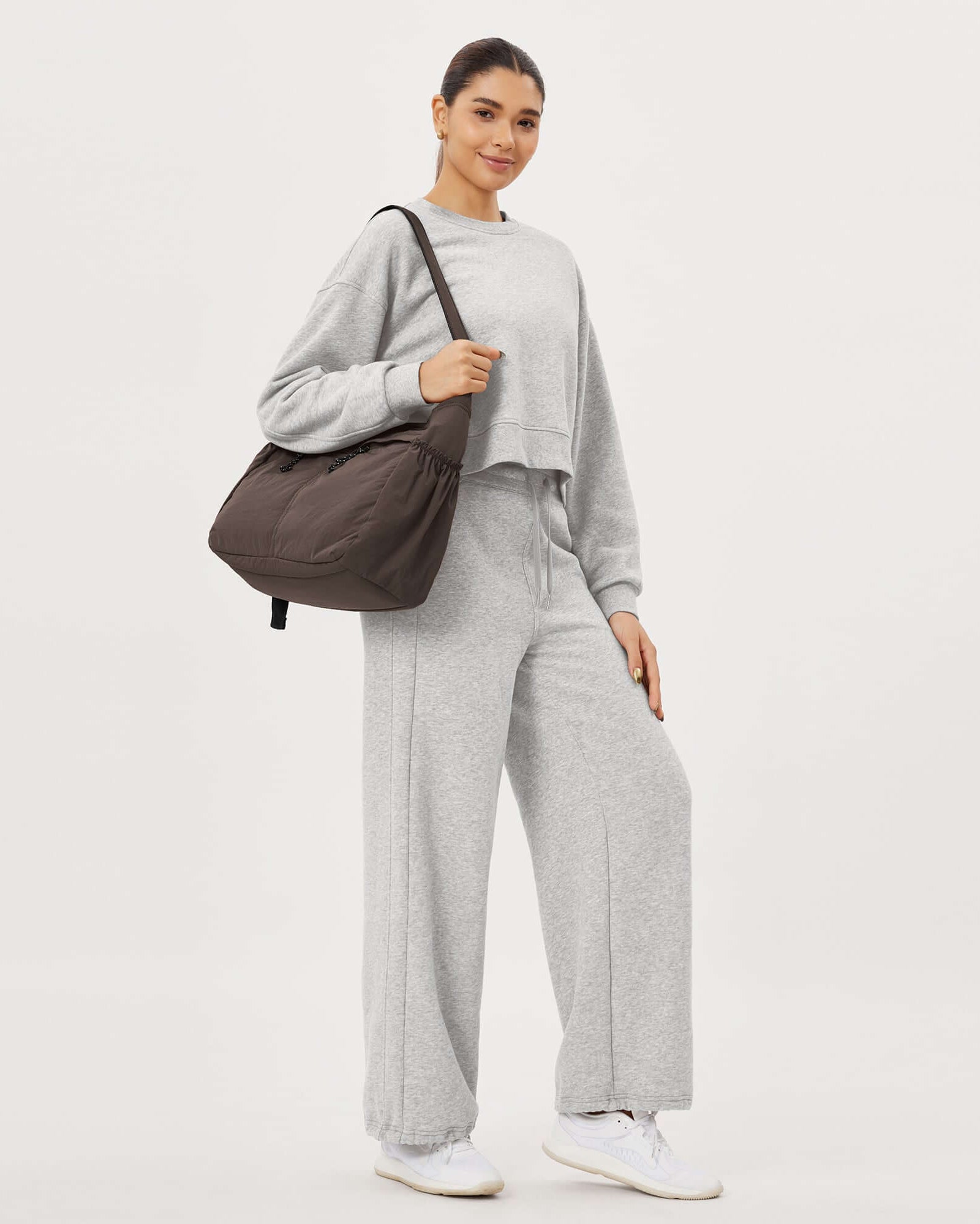 20L Crossbody Large Capacity Lightweight Hobo Shoulder Sling Bag - ododos