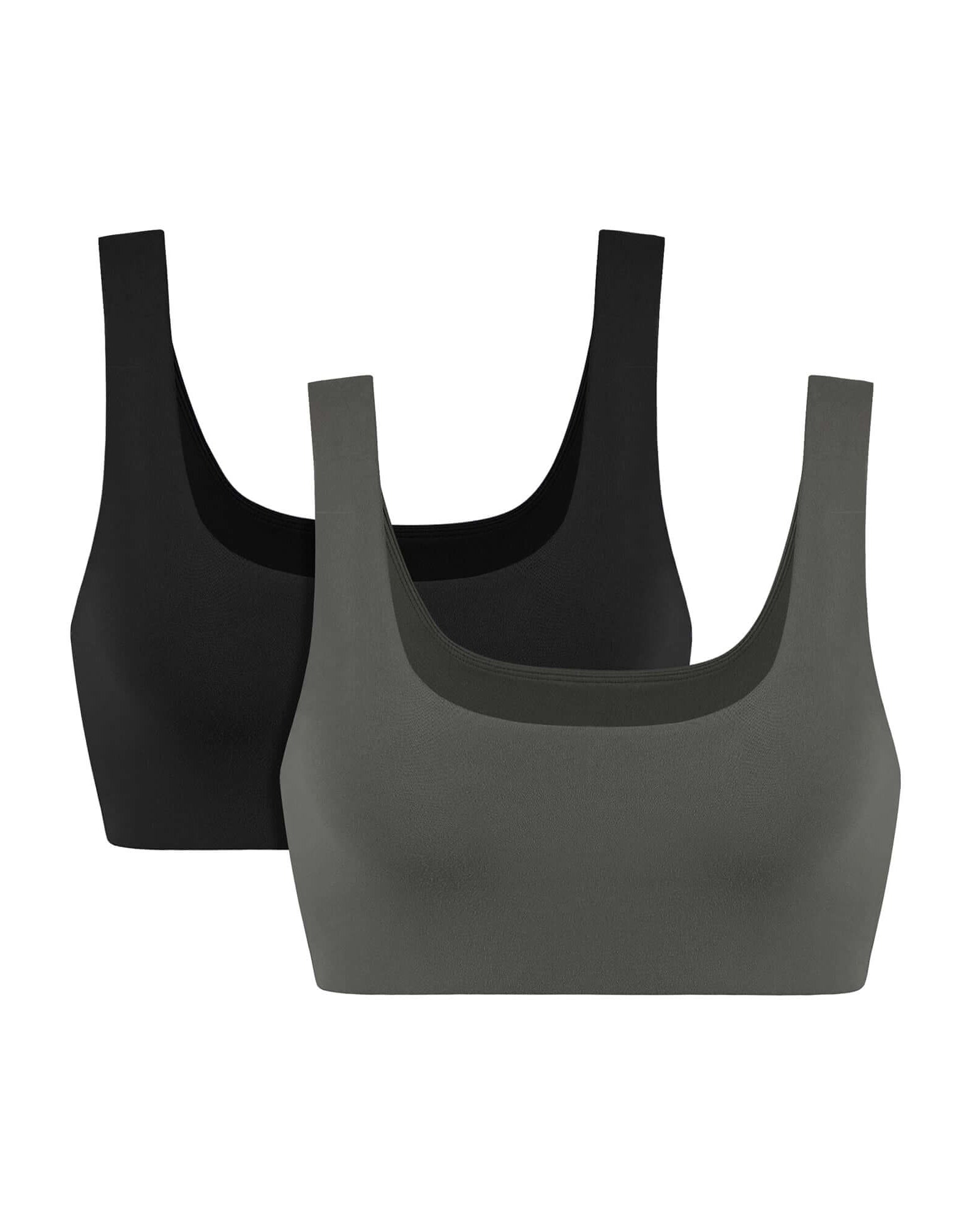 2-Pack Square Neck Sports Bra - ododos