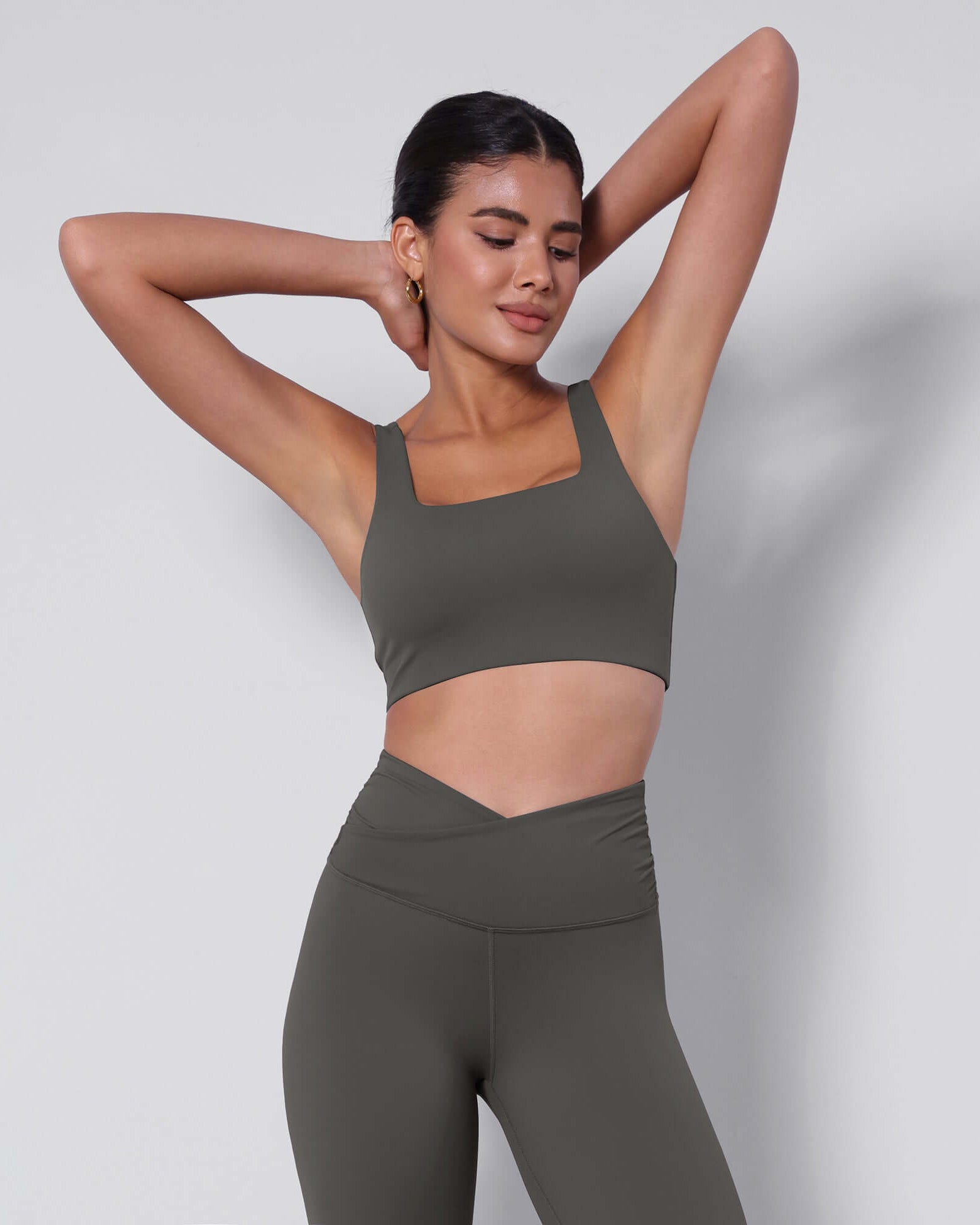 2-Pack Square Neck Sports Bra - ododos