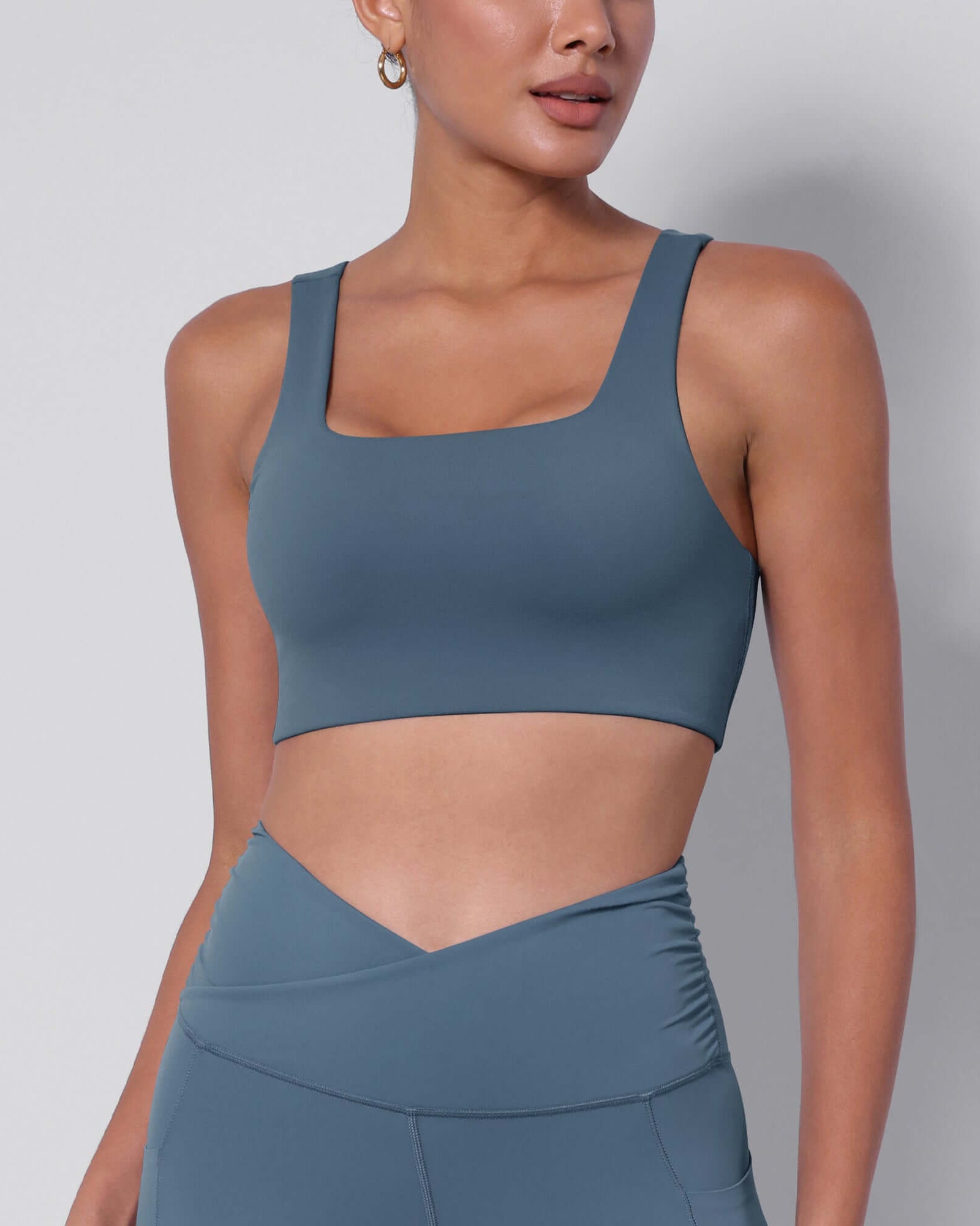 2-Pack Square Neck Sports Bra - ododos