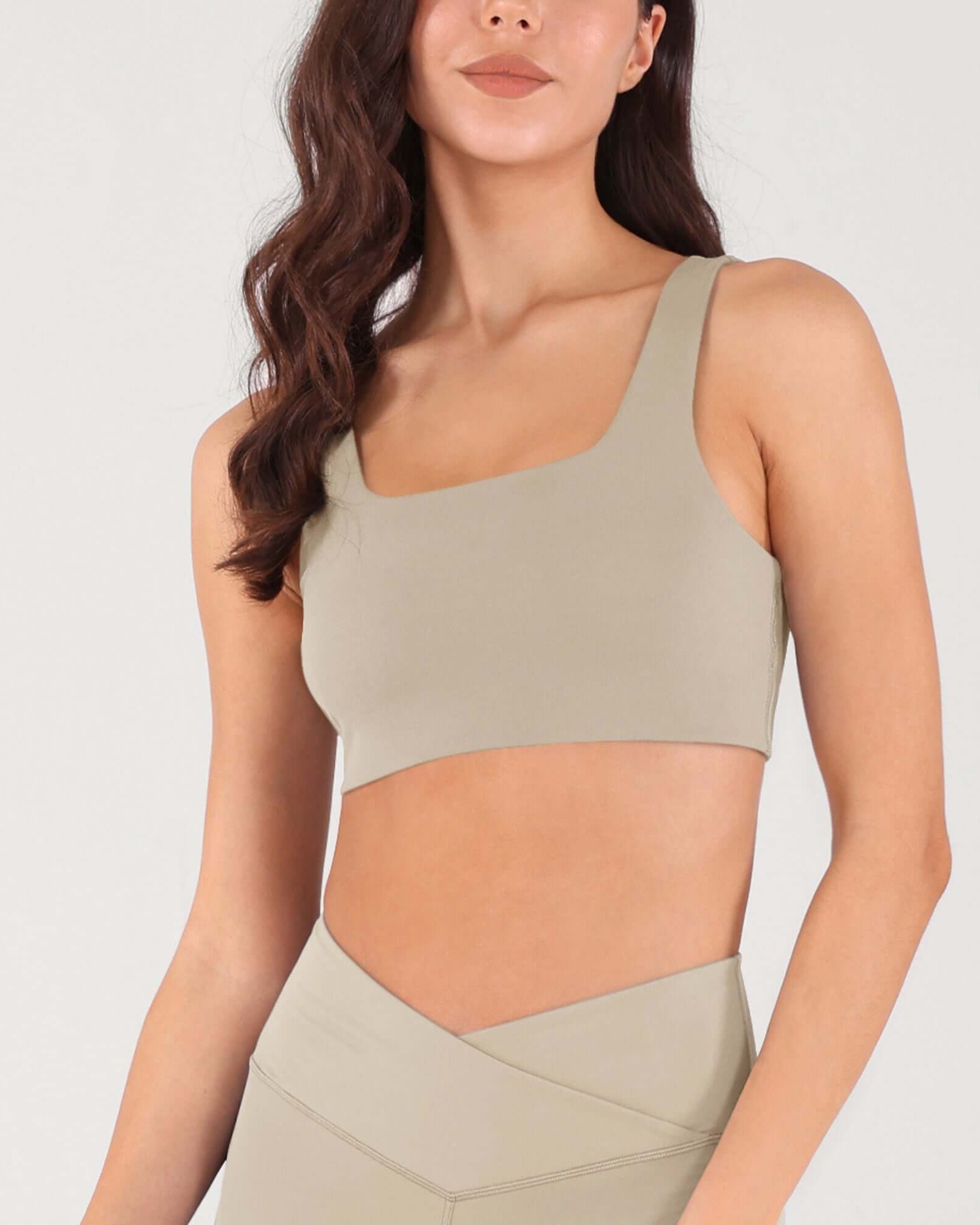 2-Pack Square Neck Sports Bra - ododos