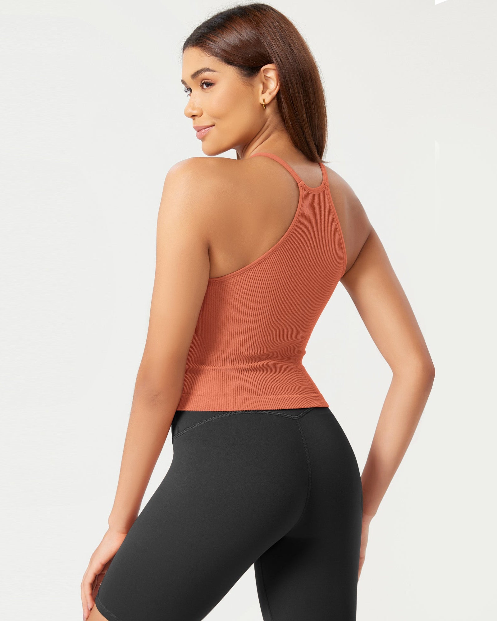 3-Pack Seamless Rib-Knit Camisole - ododos