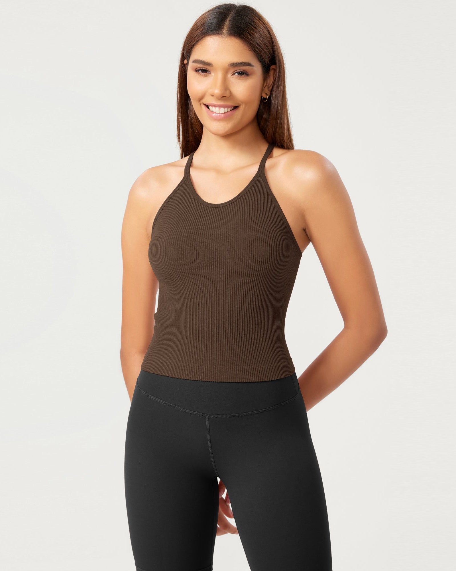 3-Pack Seamless Rib-Knit Camisole - ododos