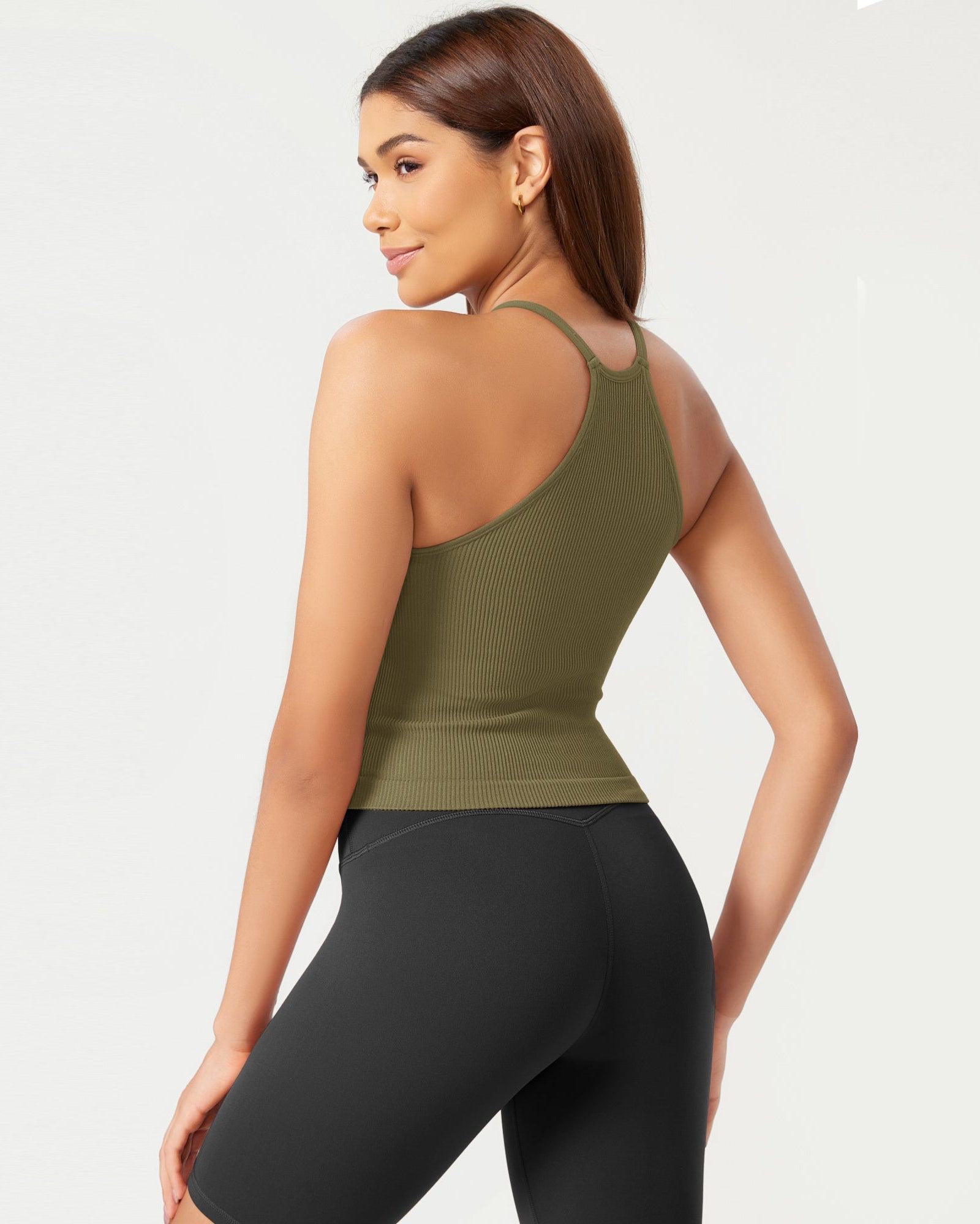 3-Pack Seamless Rib-Knit Camisole - ododos