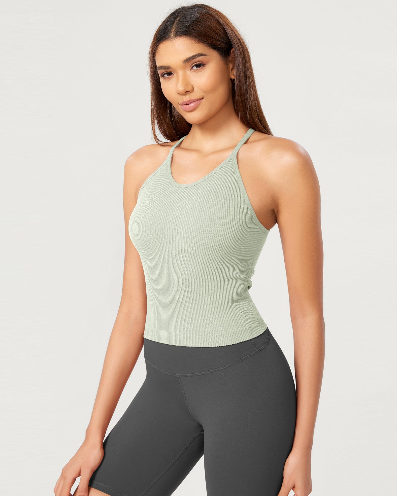 3-Pack Seamless Rib-Knit Camisole - ododos